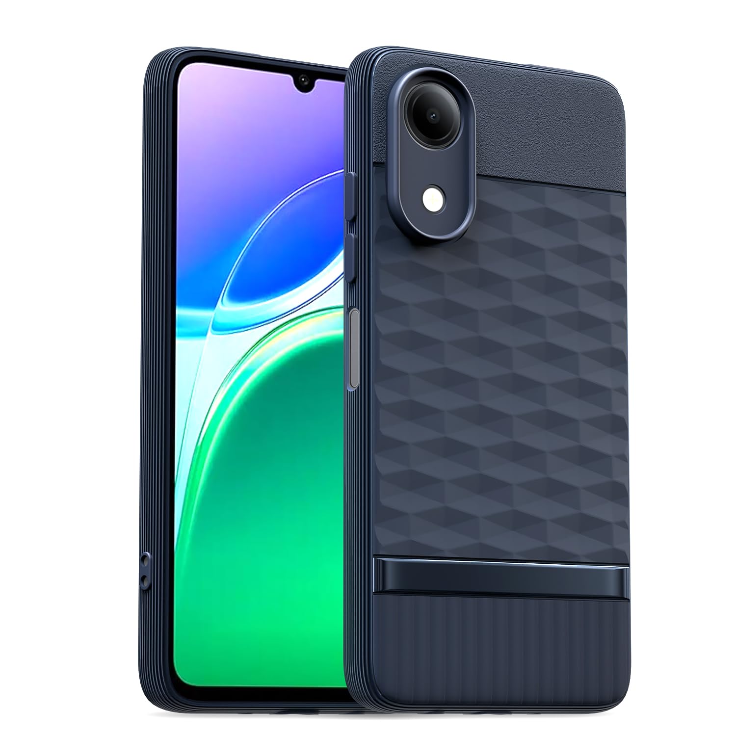 Blue mobile back cover for Vivo T5e – Pikkme