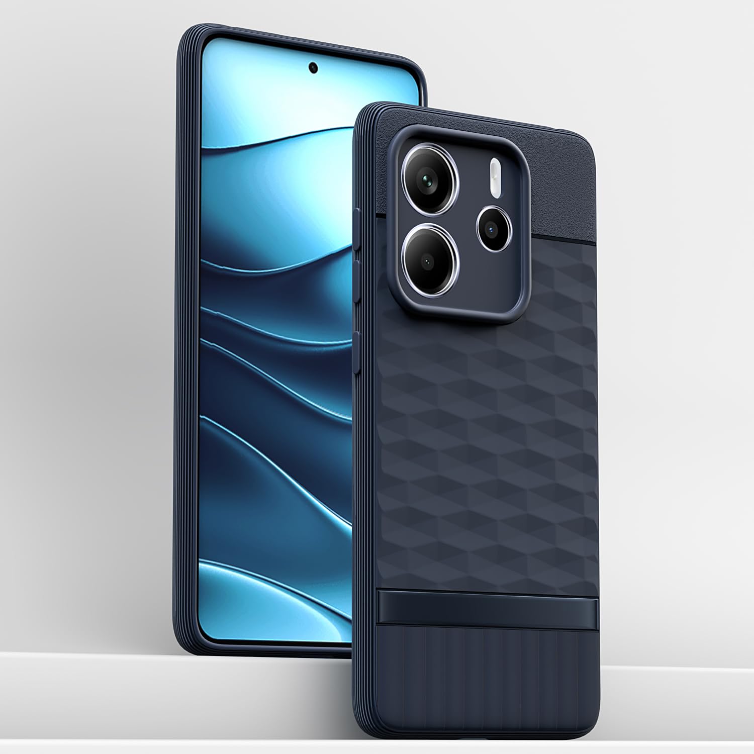 Pikkme Redmi Note 14 5G Gencase Back Cover (Blue)