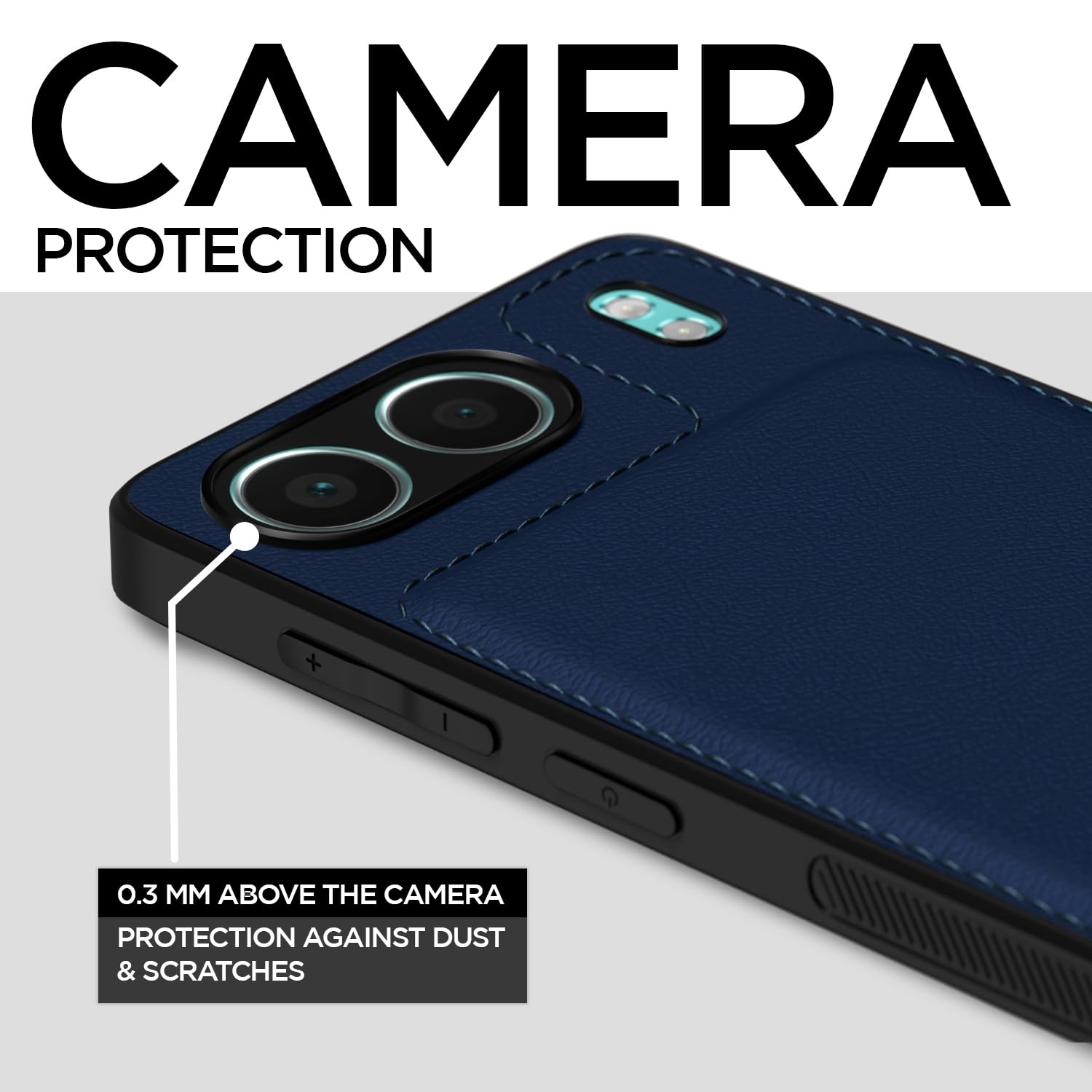 Pikkme OnePlus Nord 4 5G Leatherback Back Case | Blue