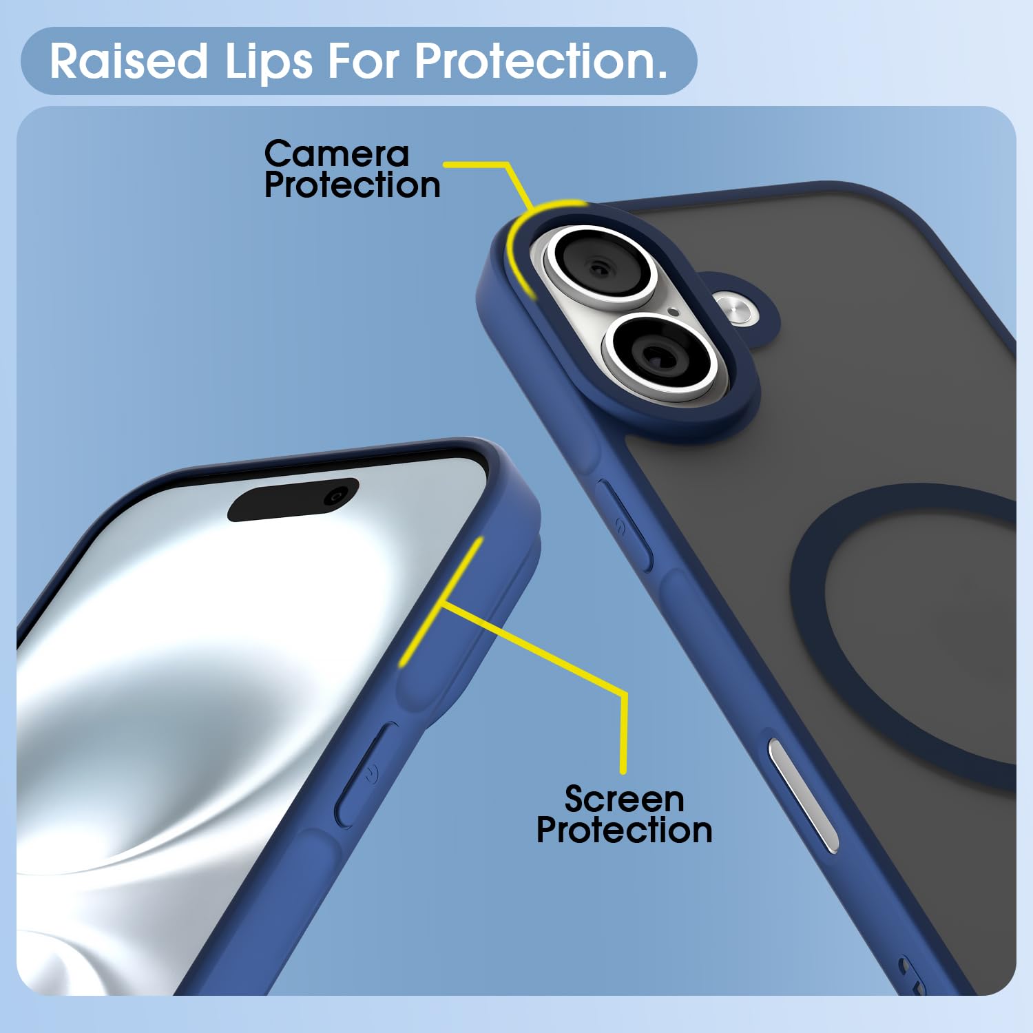 Pikkme iPhone 17 blue mobile cover – photo 4