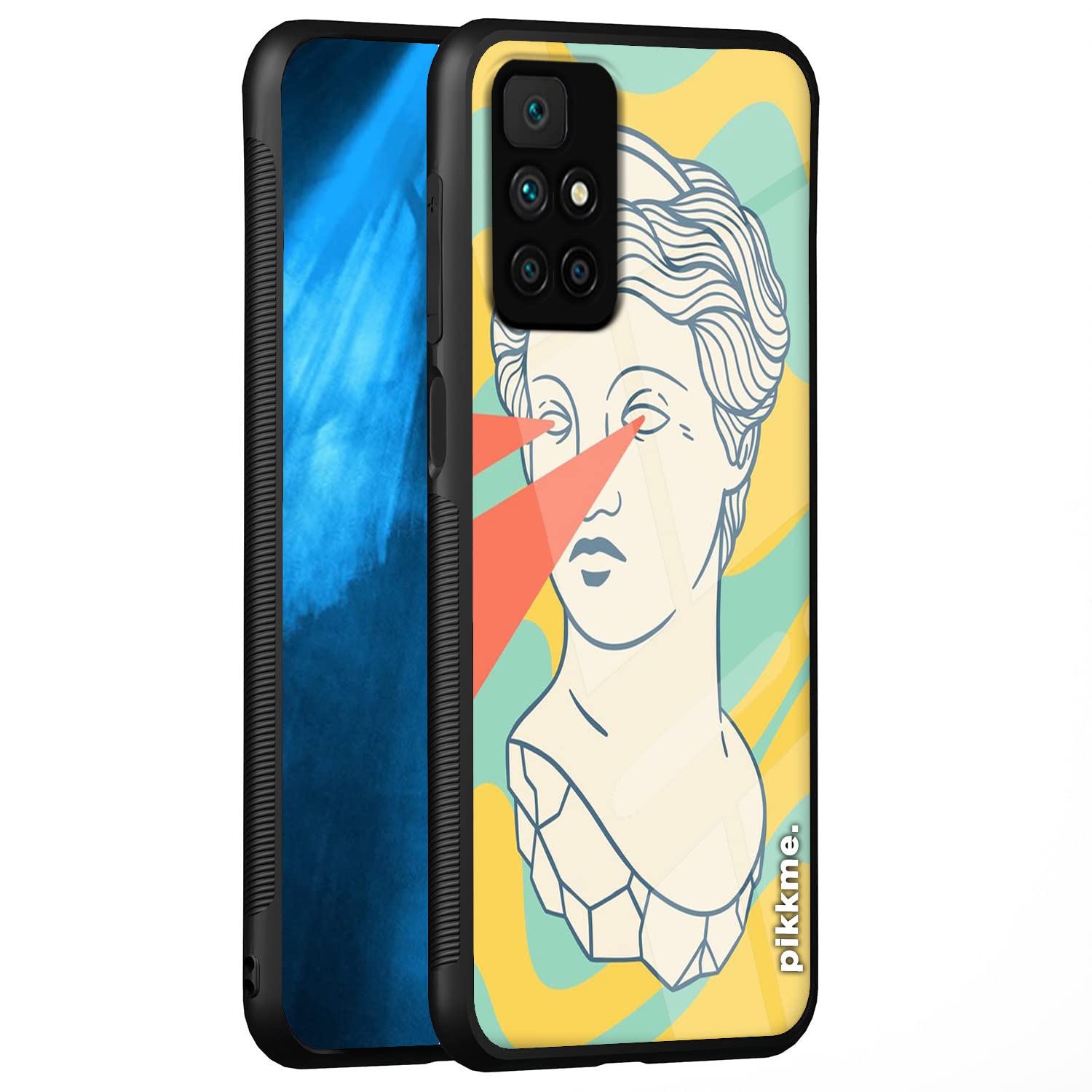 Pikkme Redmi 10 Prime Hybrid mobile cover