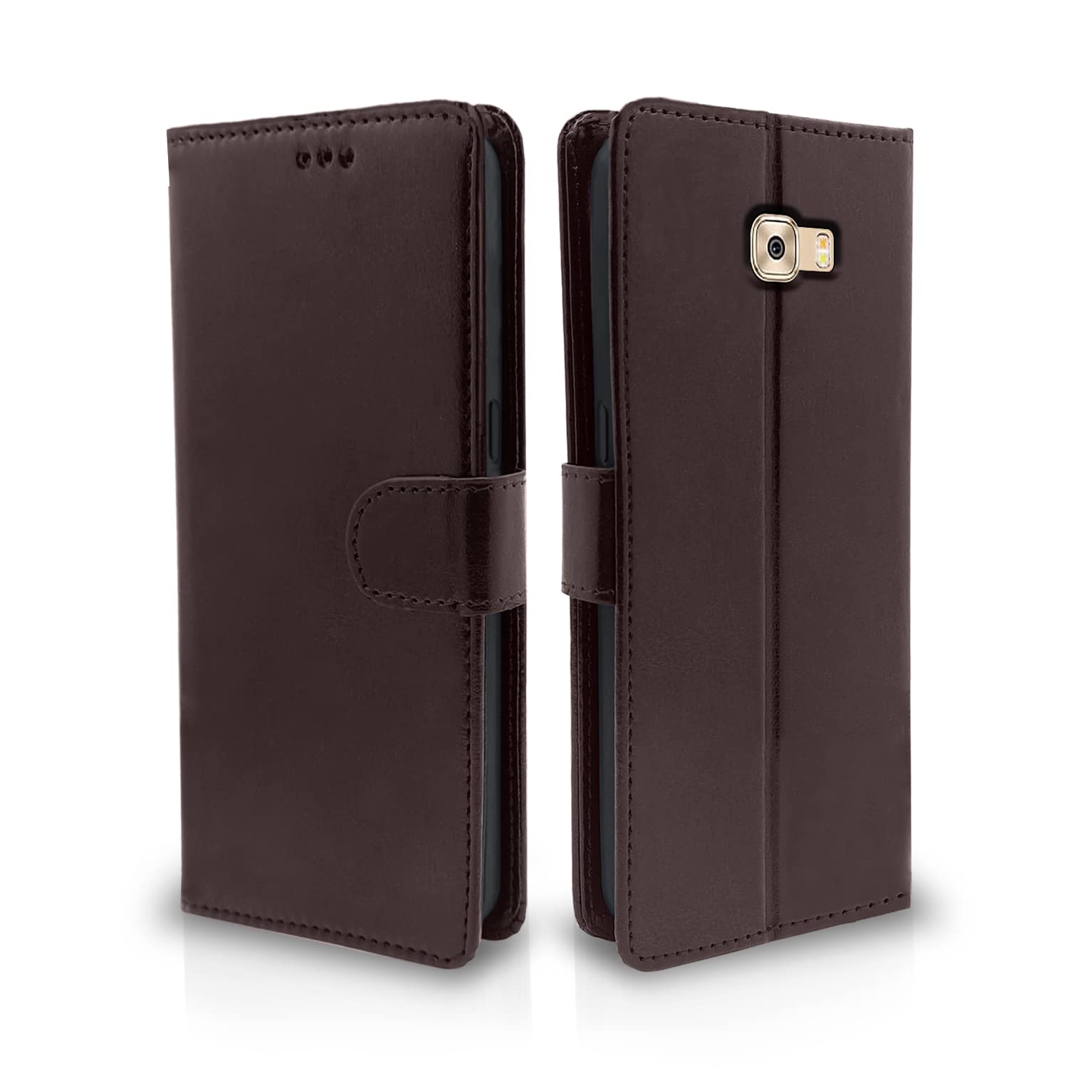 Coffee Wallet flip case for Samsung C7 Pro – Pikkme