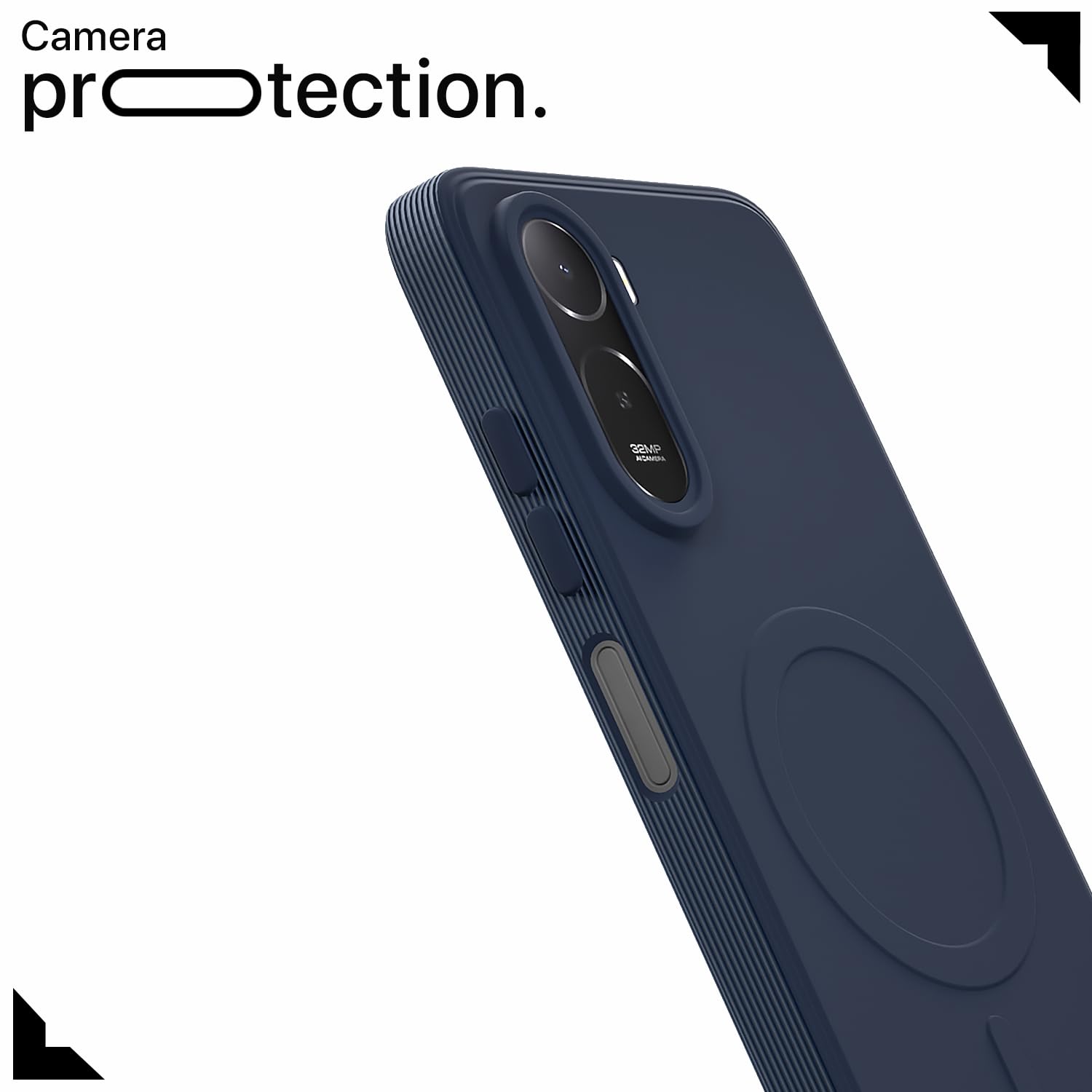 Pikkme blue MagSafe mobile cover for Redmi A7 Pro/Poco C85x 5G – photo 5