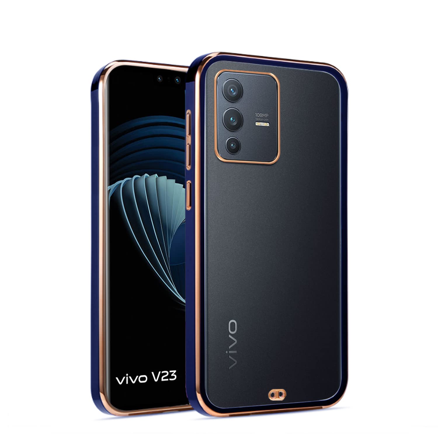 Pikkme Vivo V23 5G blue phone cover