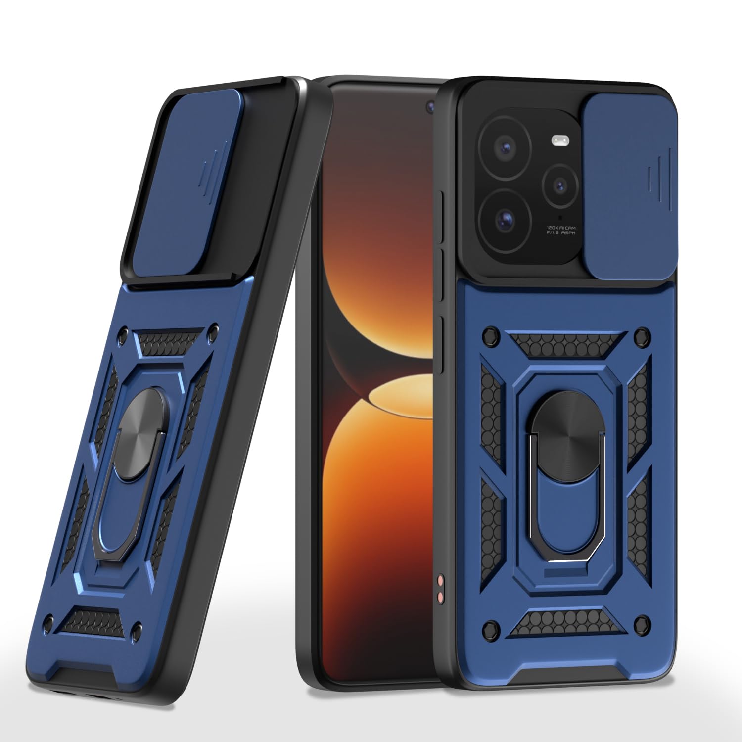 Blue D10 Camera Shield phone cover for Realme GT 7 Pro 5G – Pikkme