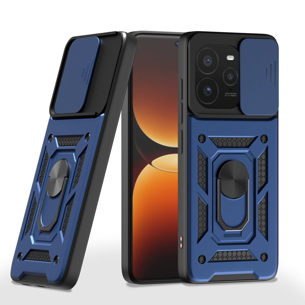 Blue D10 Camera Shield phone cover for Realme GT 7 Pro 5G – Pikkme