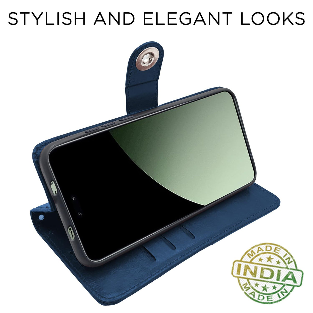 Blue mobile flip cover for Xiaomi Civi 4 Pro 5G, Xiaomi 14 Civi 5G – Pikkme – photo 5