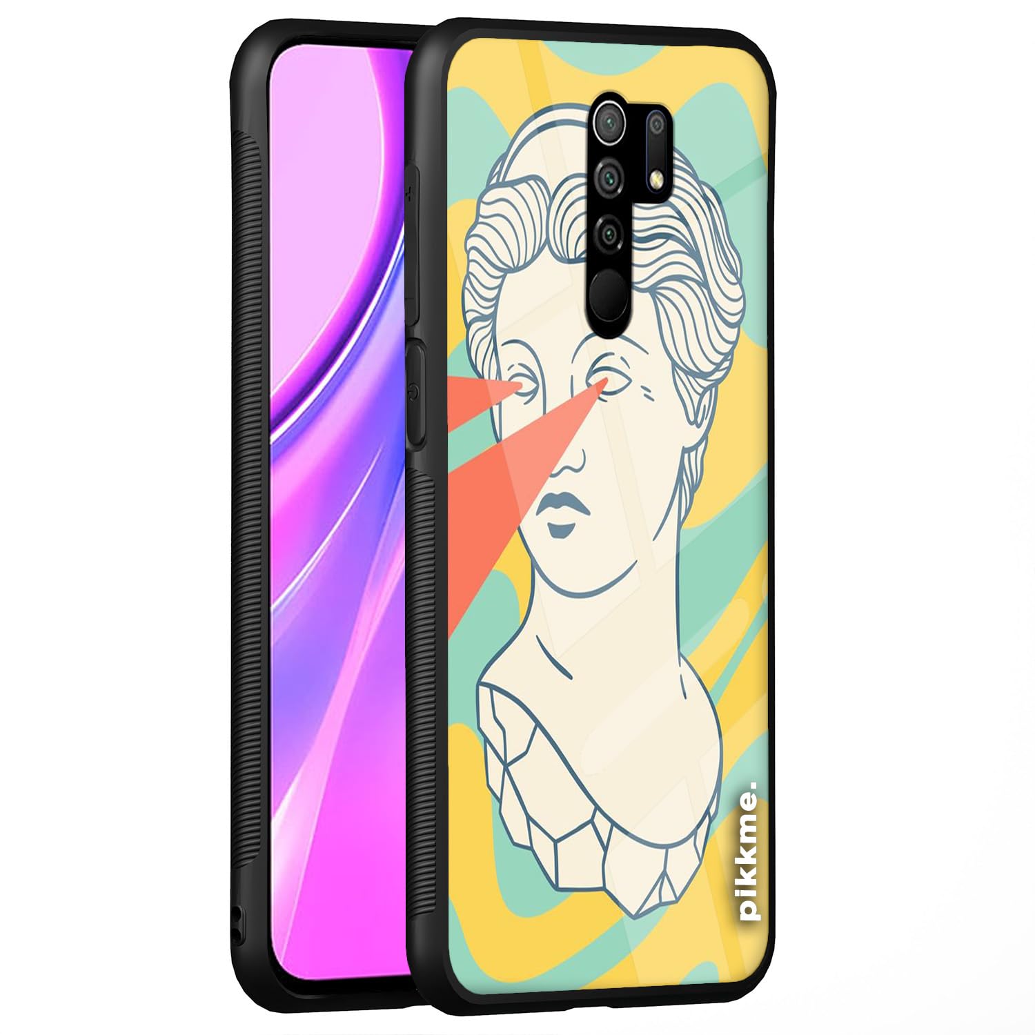 Redmi 9 Prime Hybrid mobile back cover by Pikkme