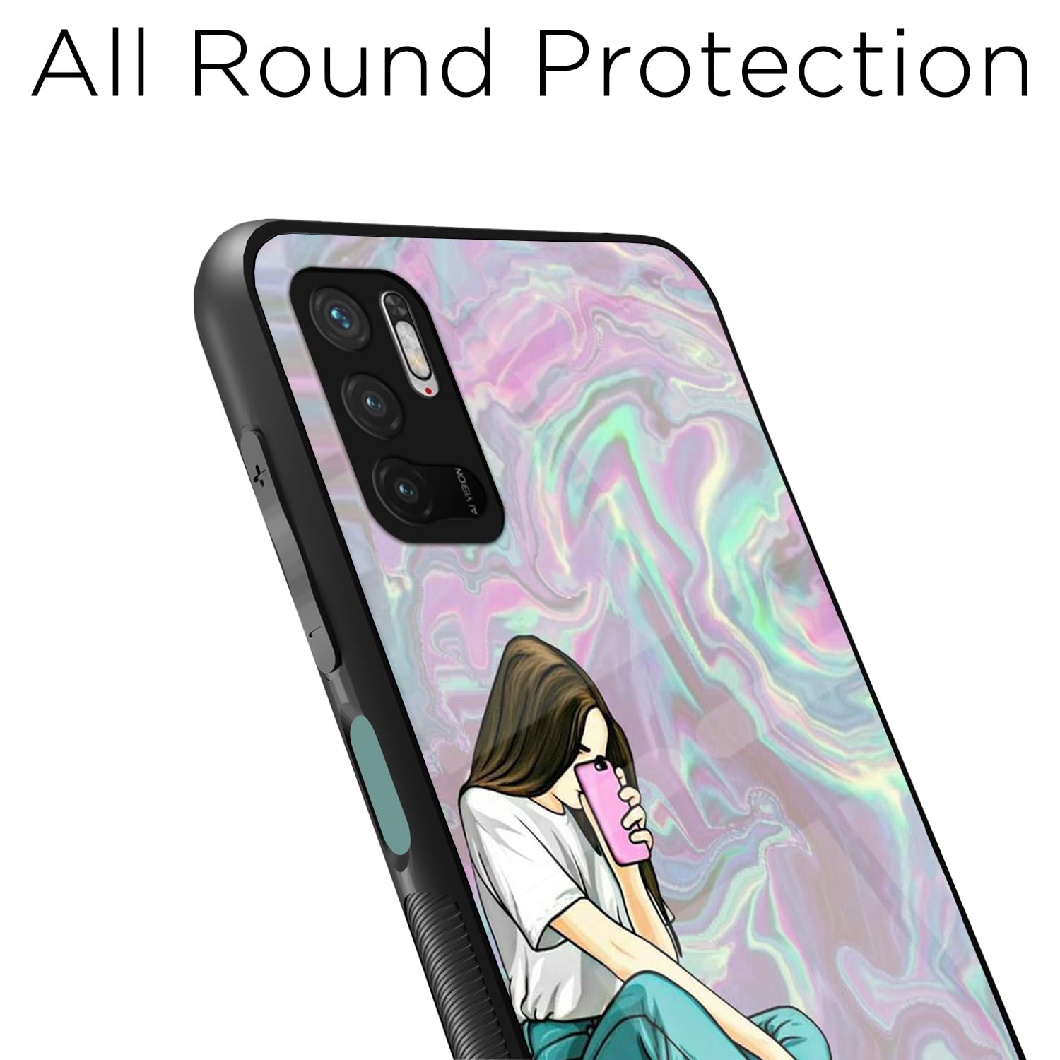 Redmi Note 10T/Poco M3 Pro 5G Hybrid mobile back cover by Pikkme – photo 7