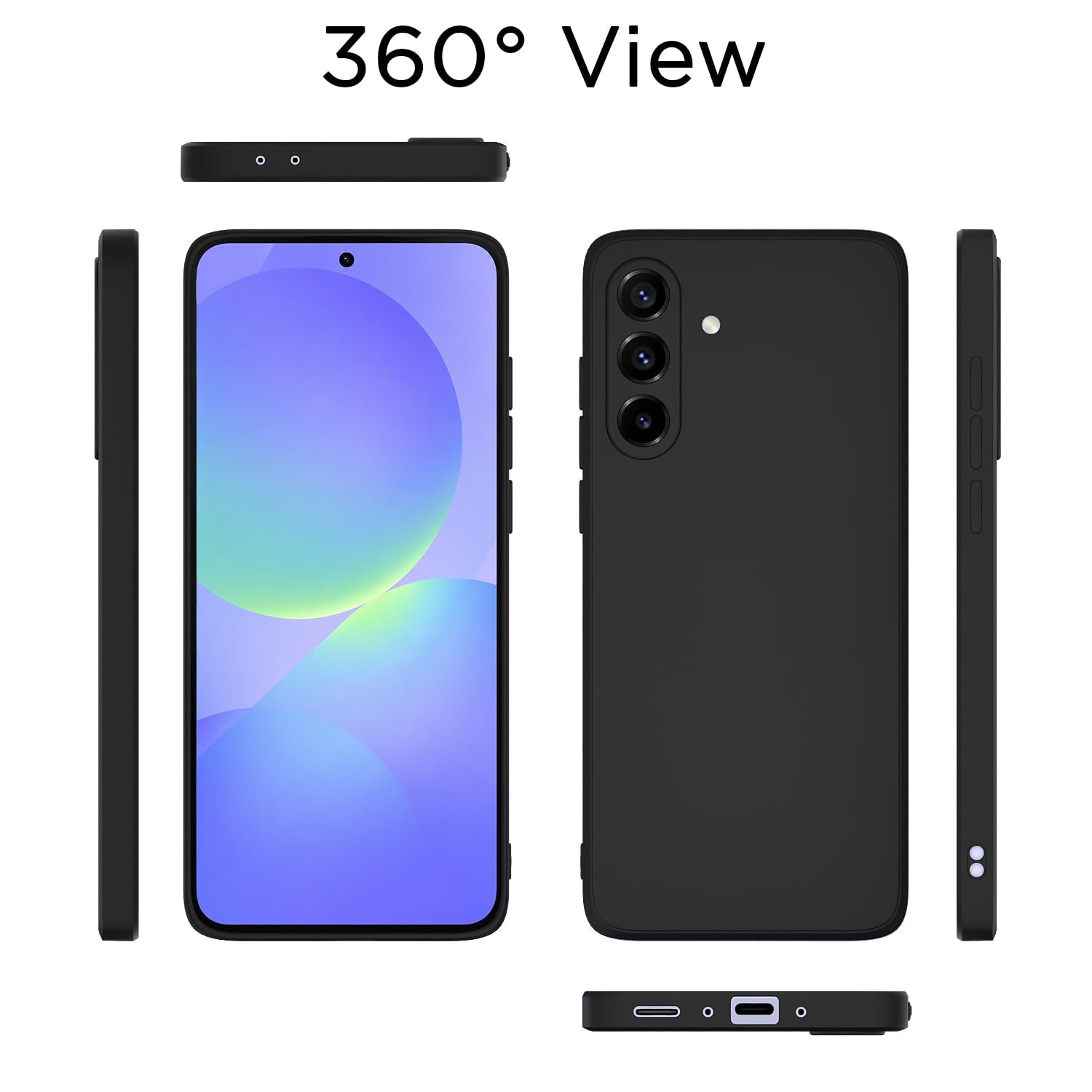 Samsung A36 5G back cover in black by Pikkme – photo 4