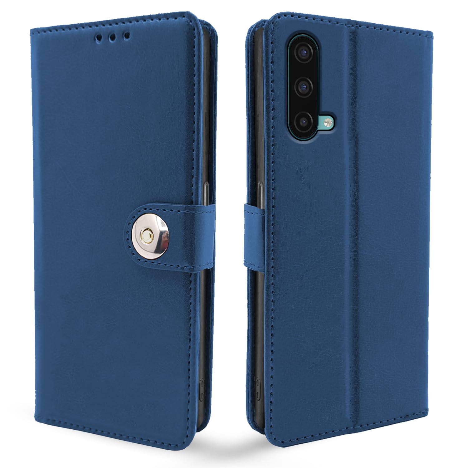 Blue Button mobile flip cover for OnePlus Nord CE 5G – Pikkme