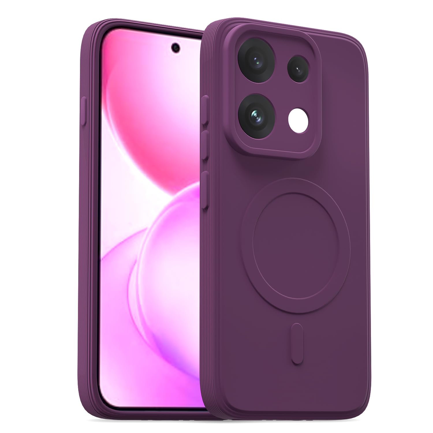 Pikkme Oppo Reno 16 Pro 5G purple mobile cover