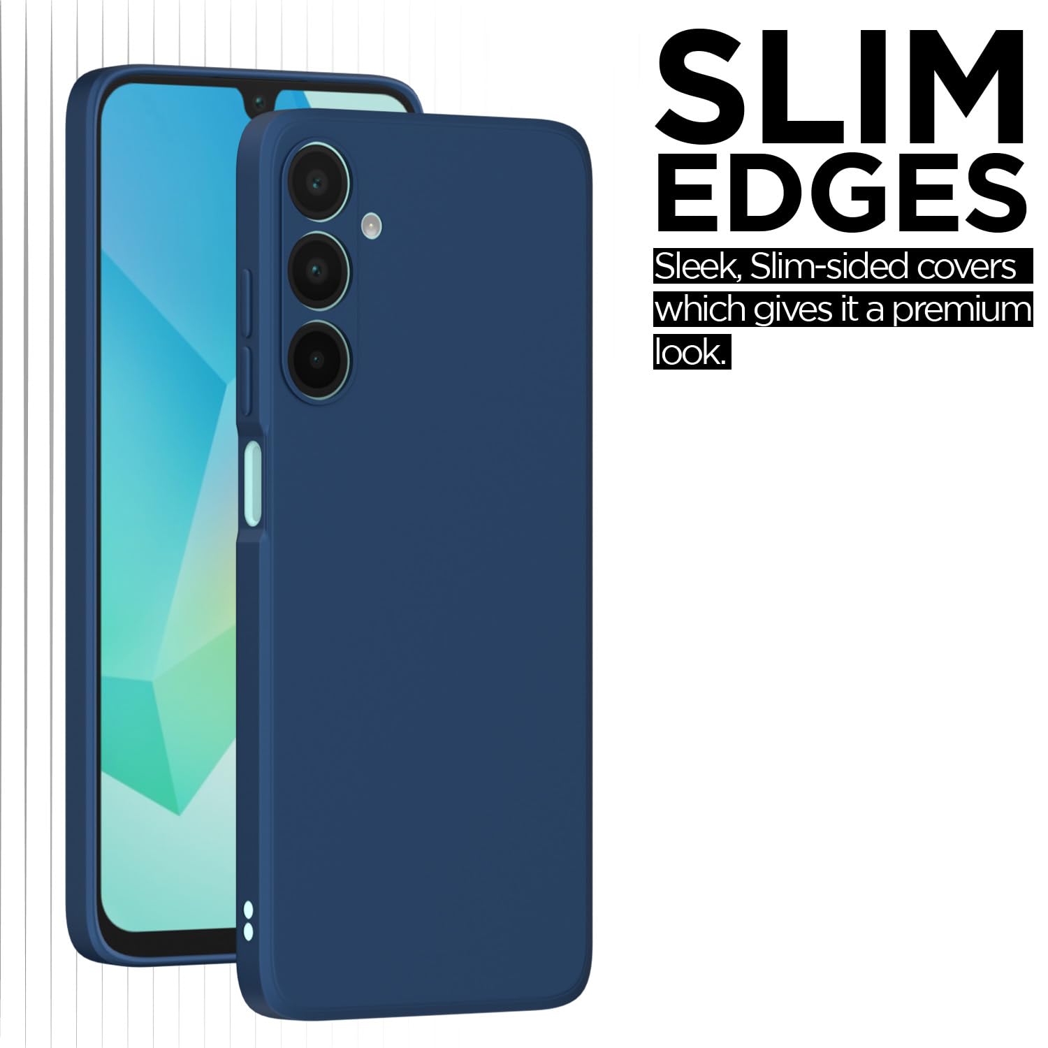 Pikkme Samsung A26 5G Matte blue mobile back cover – photo 6