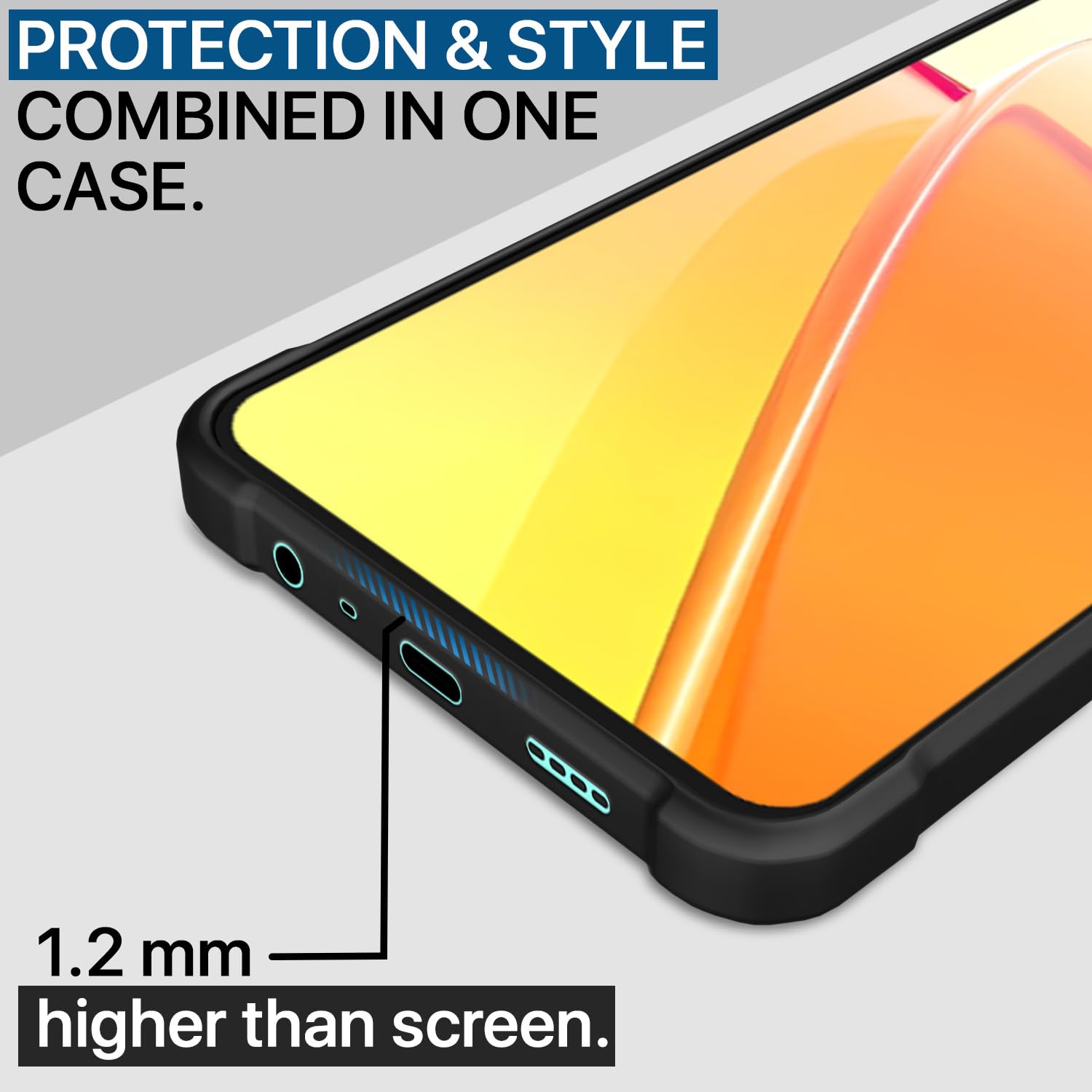 Pikkme black mobile cover for Realme C55/Narzo N55 – photo 5