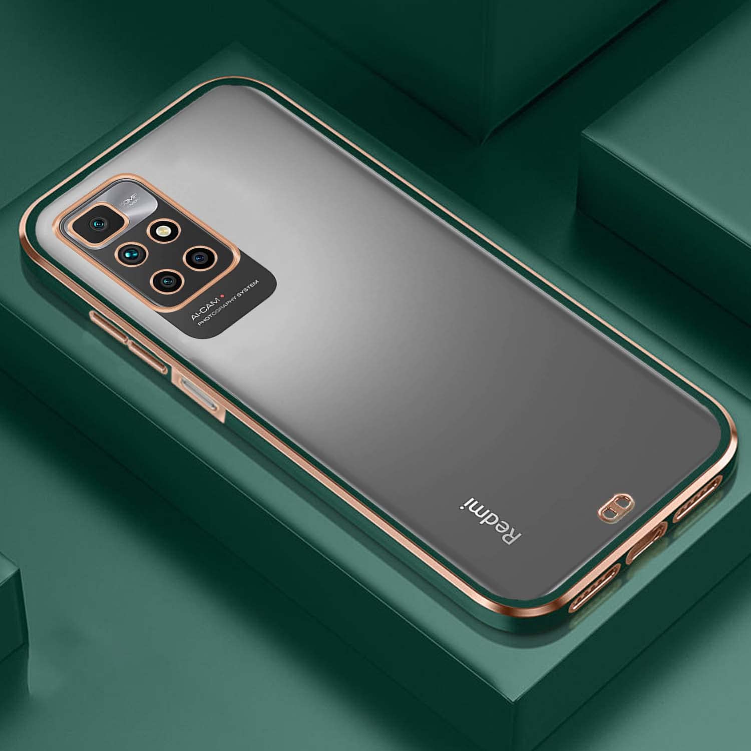 Pikkme green mobile cover for Redmi 10 Prime – photo 5
