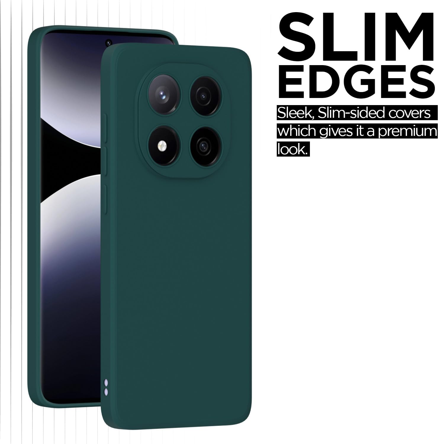 Redmi Note 14 Pro Plus 5G mobile cover in green by Pikkme – photo 6