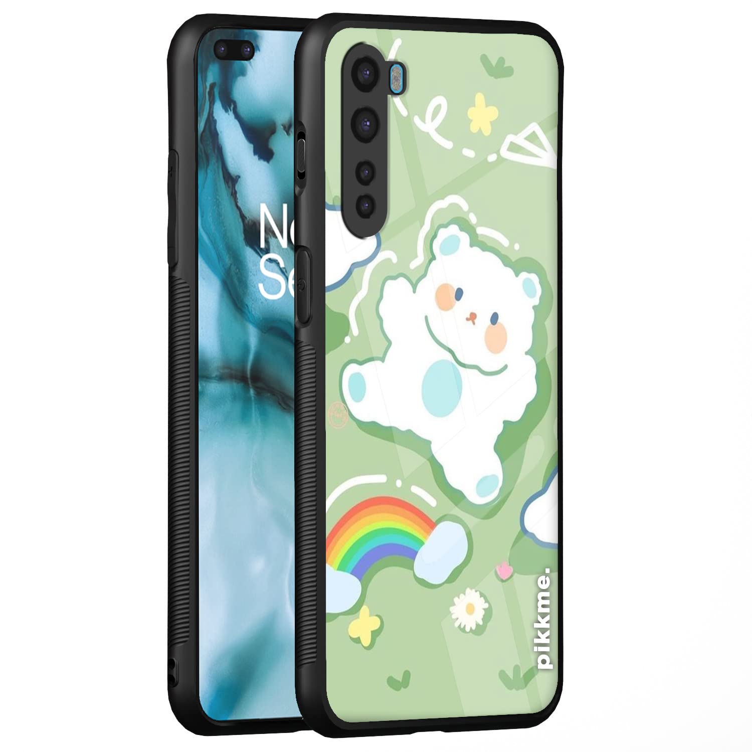 Pikkme Hybrid mobile back cover for OnePlus Nord