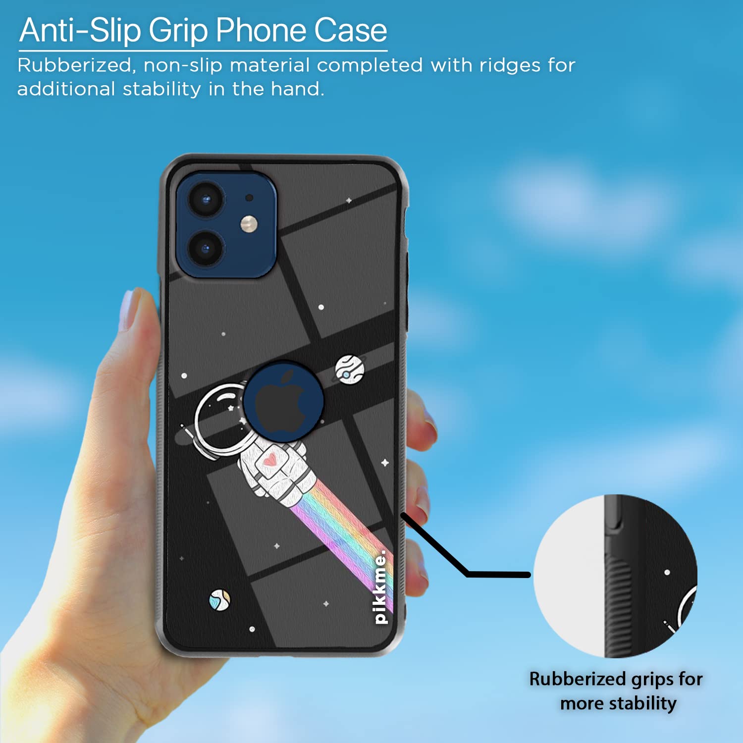 Pikkme Hybrid mobile back cover for iPhone 12 Mini – photo 5