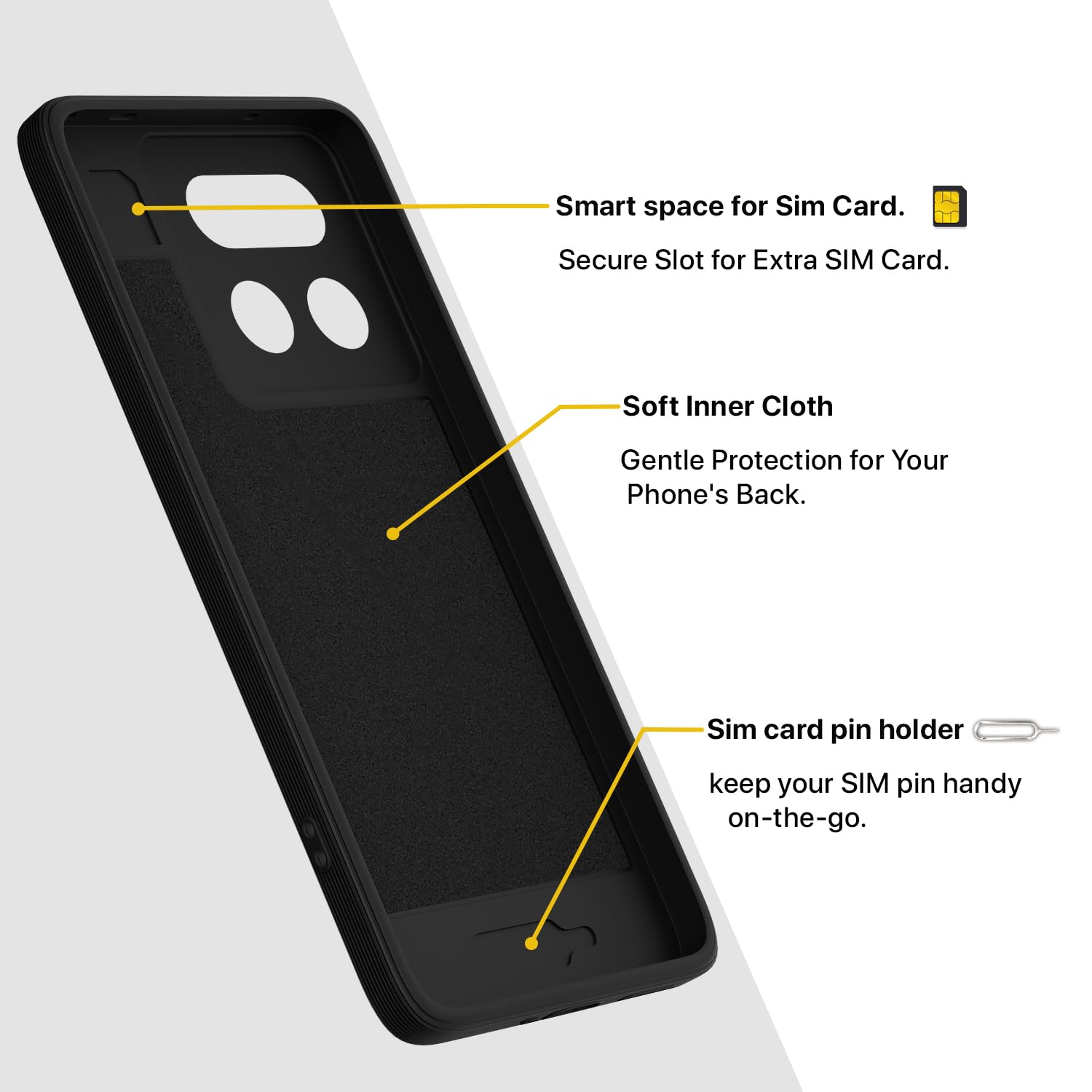 Black MagSafe mobile cover for Realme 16 Pro Plus 5G – Pikkme – photo 6