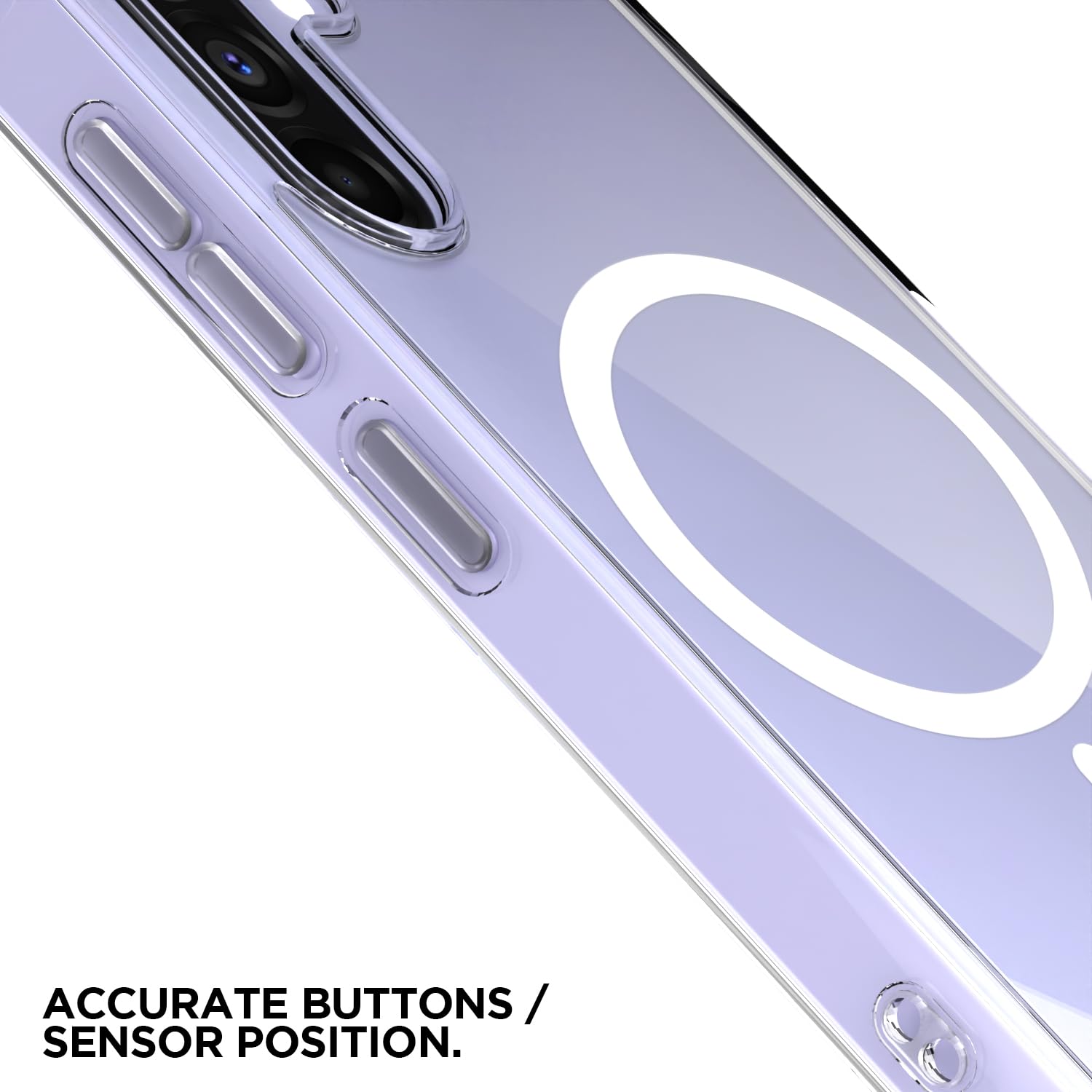 Pikkme transparent mag-safe MagSafe mobile cover for Samsung A37 5G – photo 6