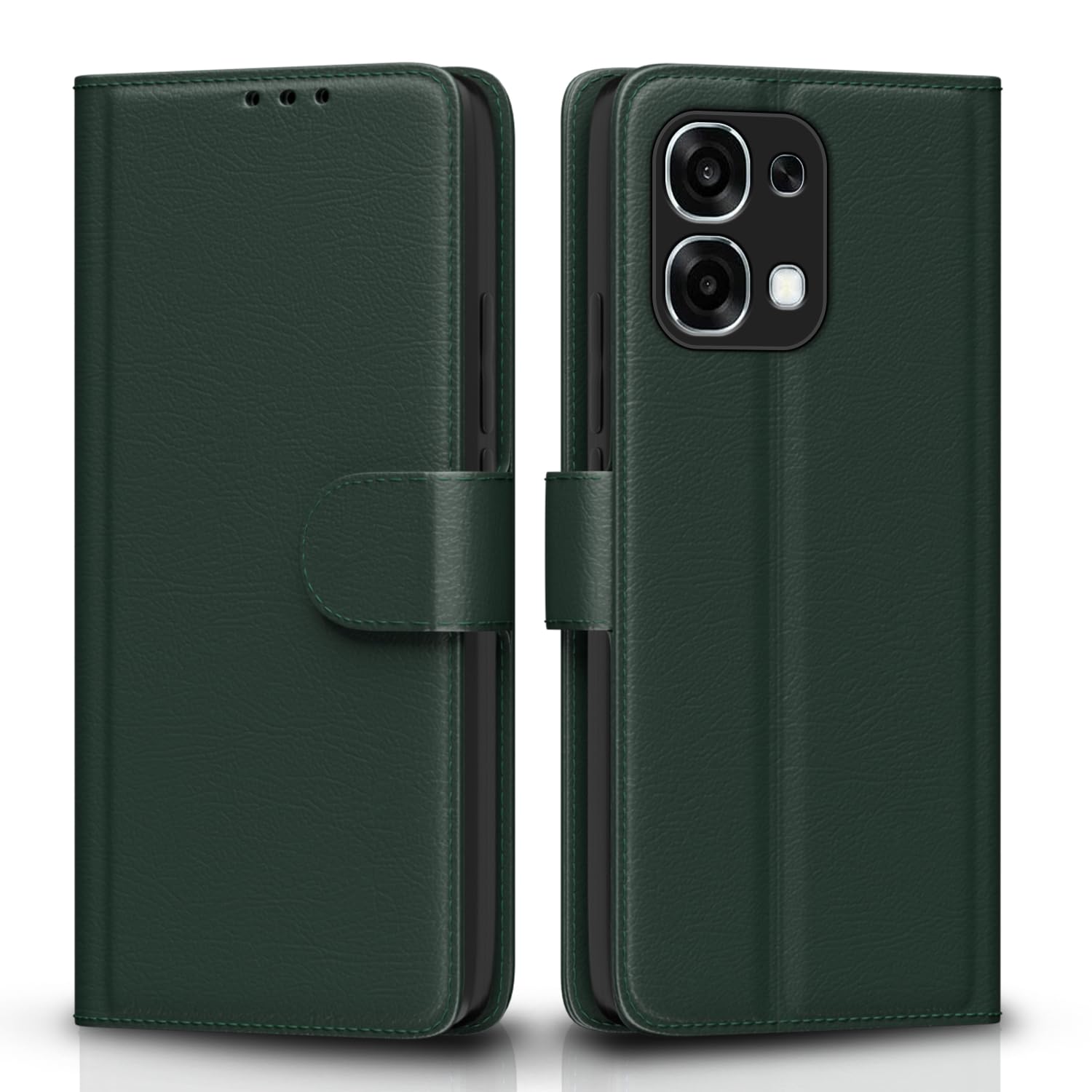 Green mobile flip cover for Oppo F31/F33 5G – Pikkme
