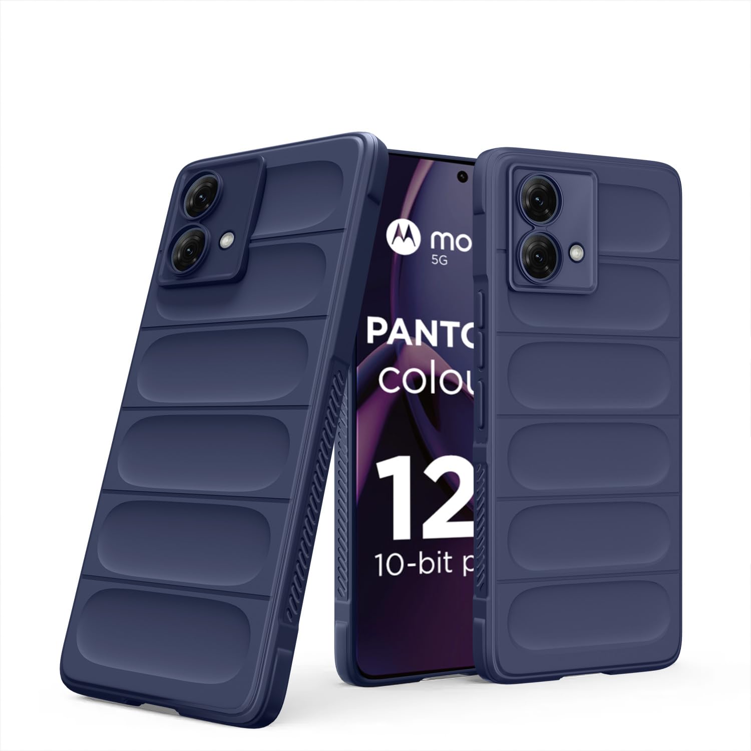 Pikkme blue phone cover for Moto G84 5G