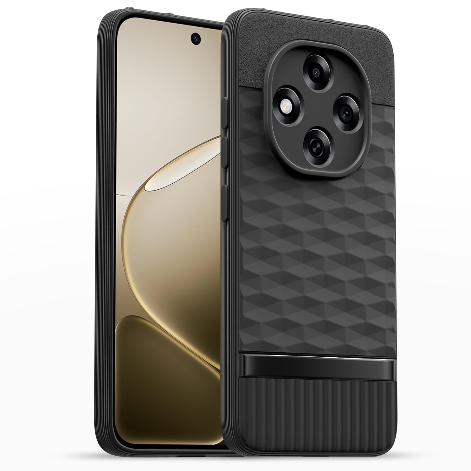 Oppo F31 Pro 5G back cover in black by Pikkme