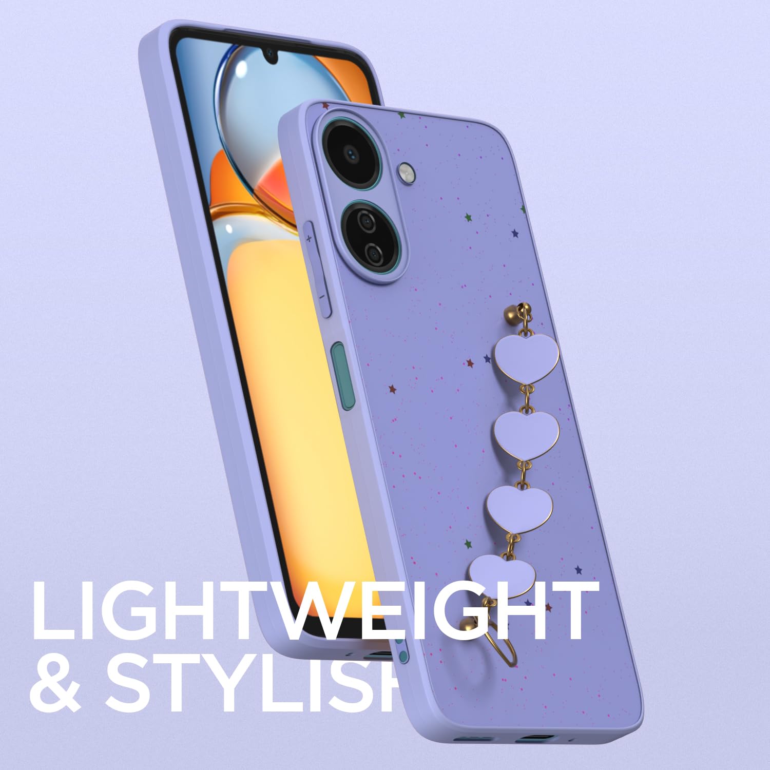 Pikkme purple Chain phone cover for Redmi 13C 4G/Poco C65 – photo 6