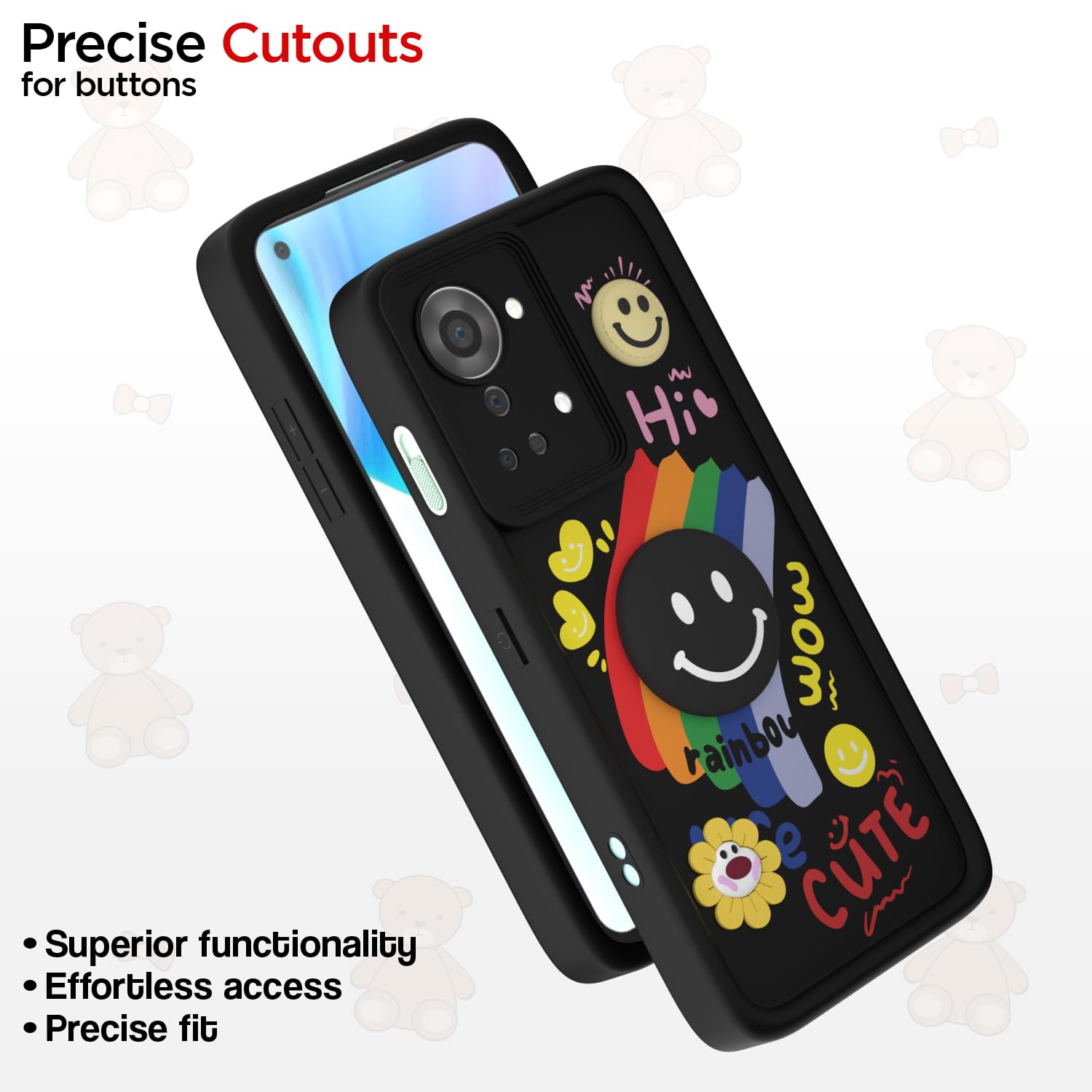 Pikkme OnePlus Nord 2T 5G Soft Silicone black phone cover – photo 6