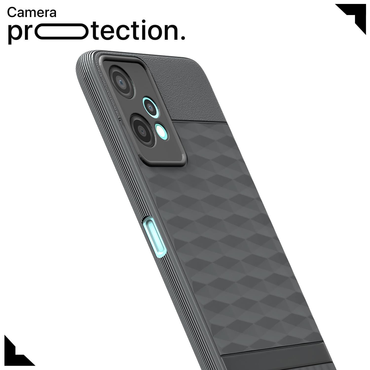 Pikkme OnePlus Nord CE 2 Lite 5G Gencase Back Cover (Grey)