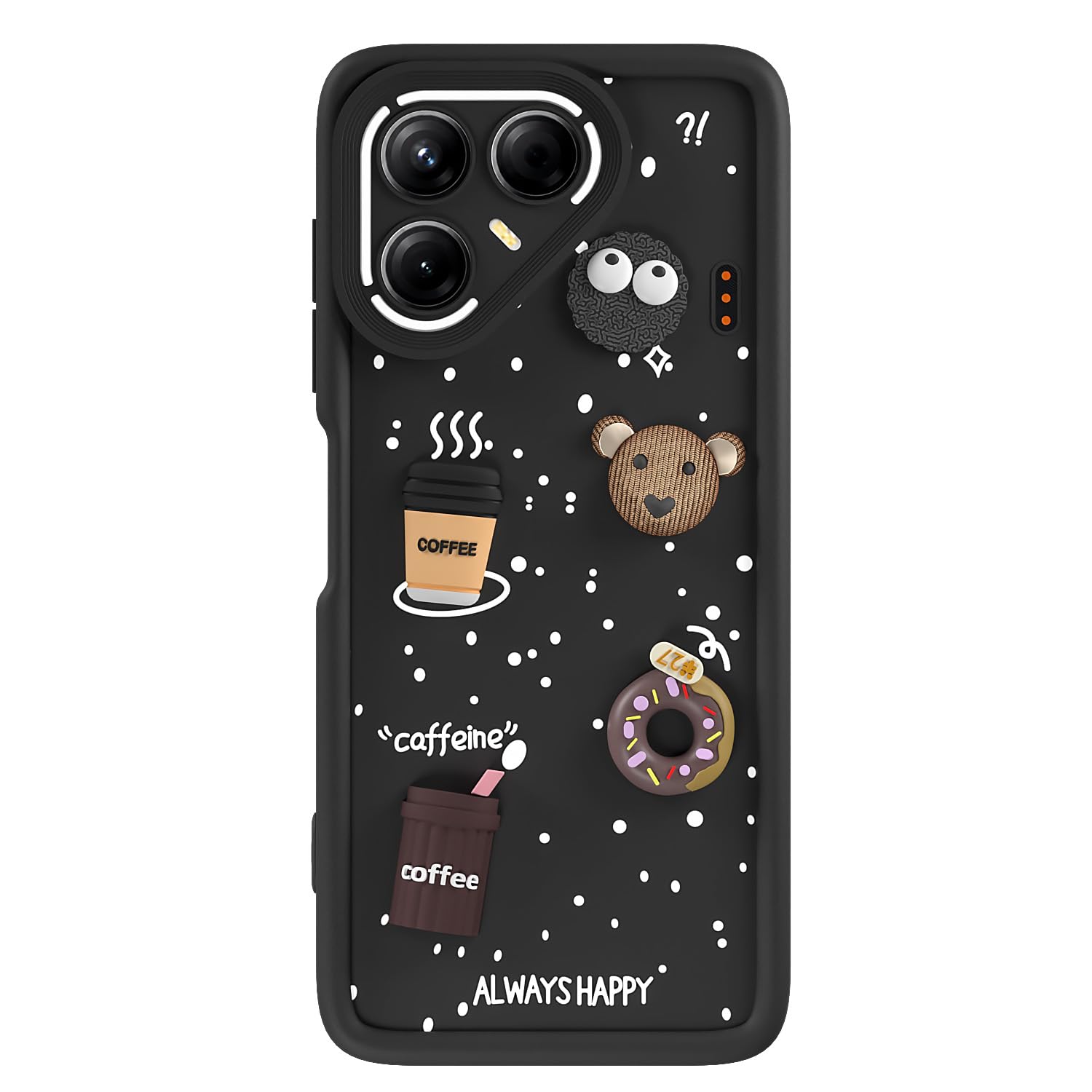 Pikkme black mobile back cover for Tecno Pova 7 5G/3D – photo 7