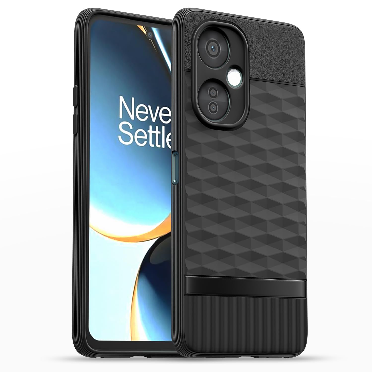 OnePlus Nord Ce 3 Lite 5G Gencase Back Cover - Black