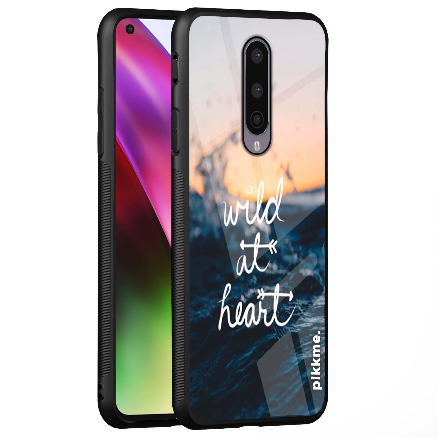 Pikkme Hybrid mobile cover for OnePlus 8