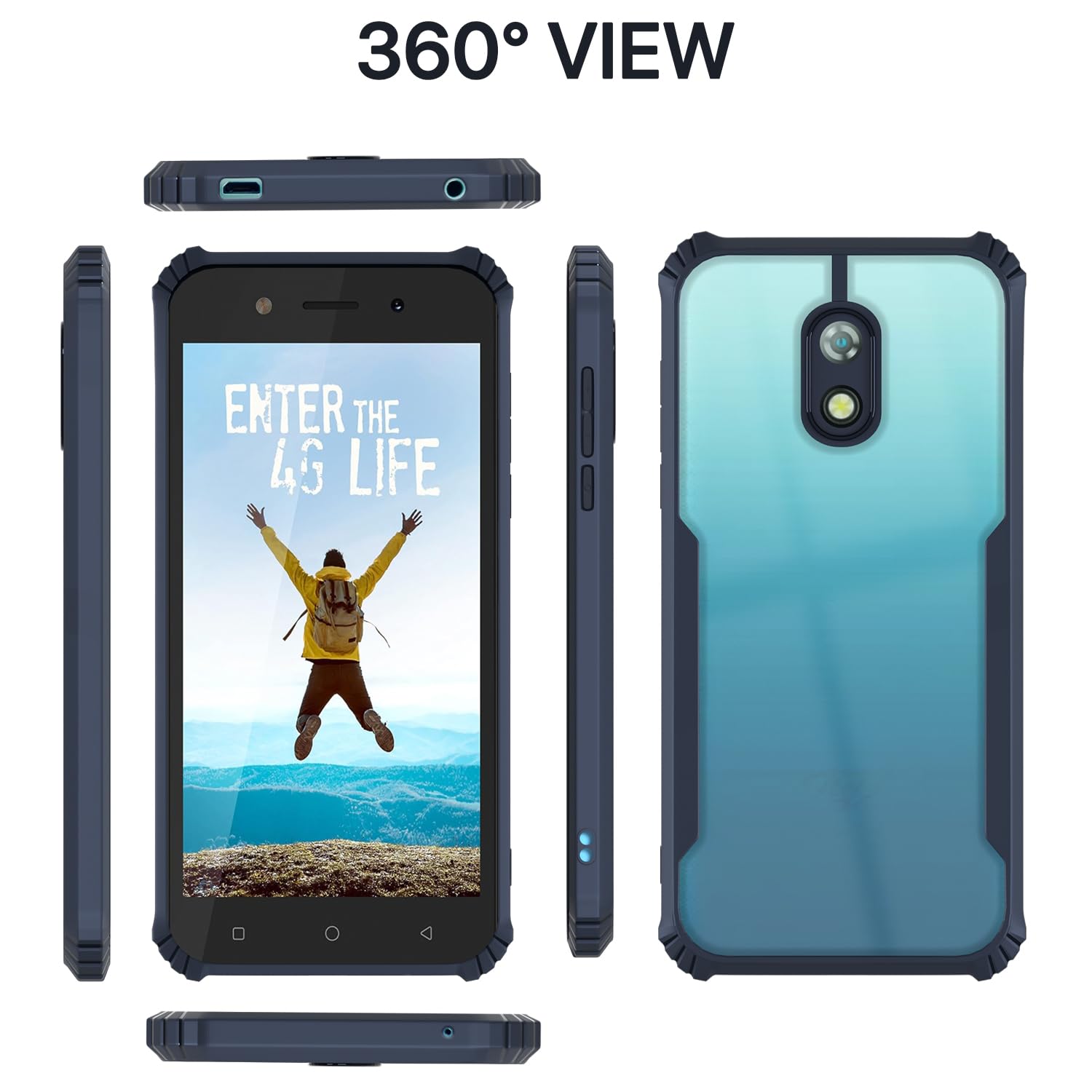 Pikkme blue mobile cover for Itel A23 – photo 2