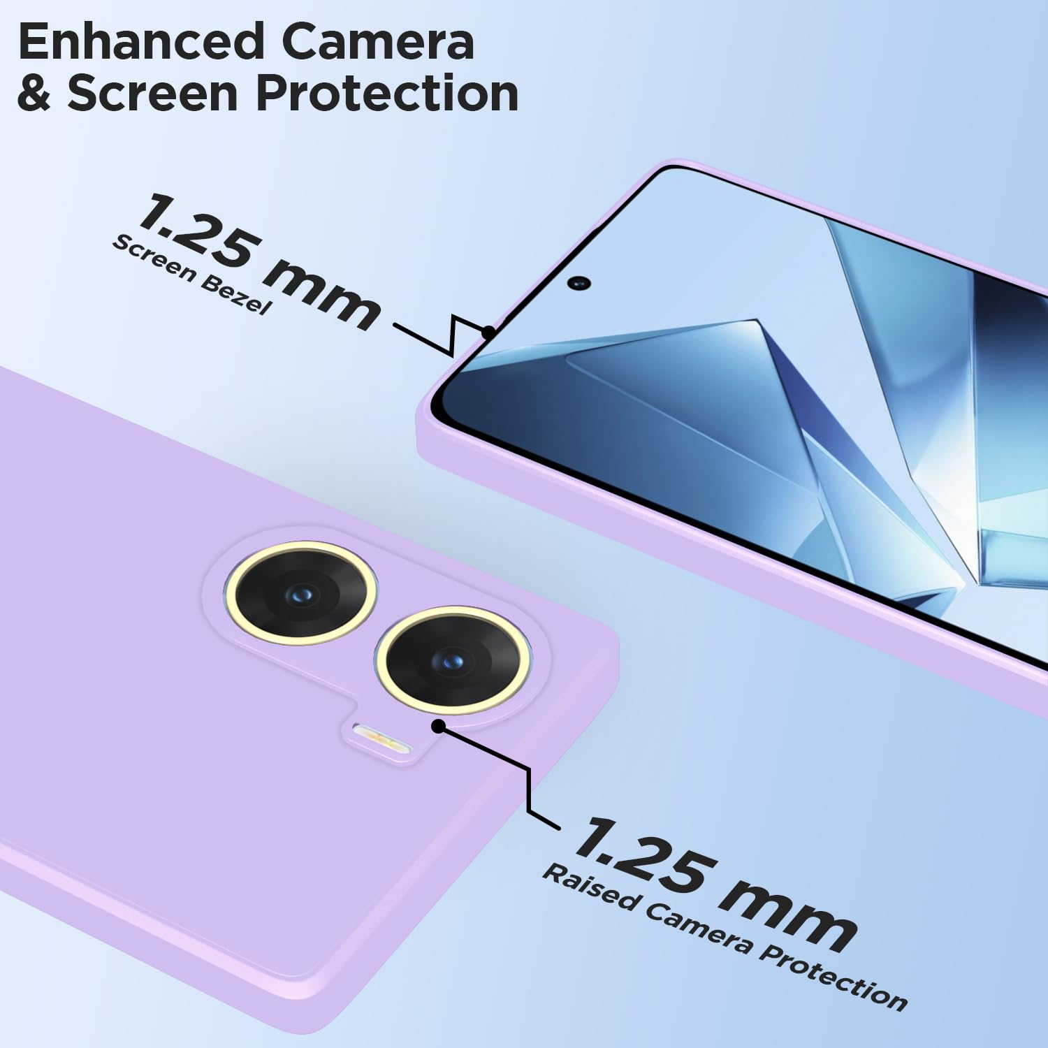 Vivo V29e 5G Matte back cover in purple by Pikkme – photo 6
