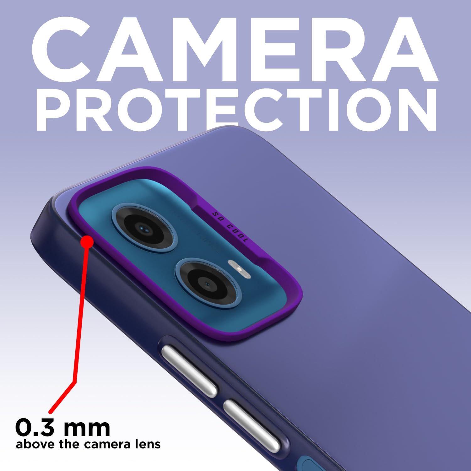 Purple back cover for Moto G34/G45 5G – Pikkme – photo 6