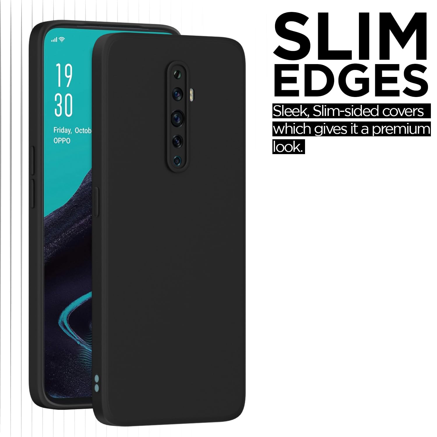 Pikkme black phone cover for Reno 2F/2Z – photo 6
