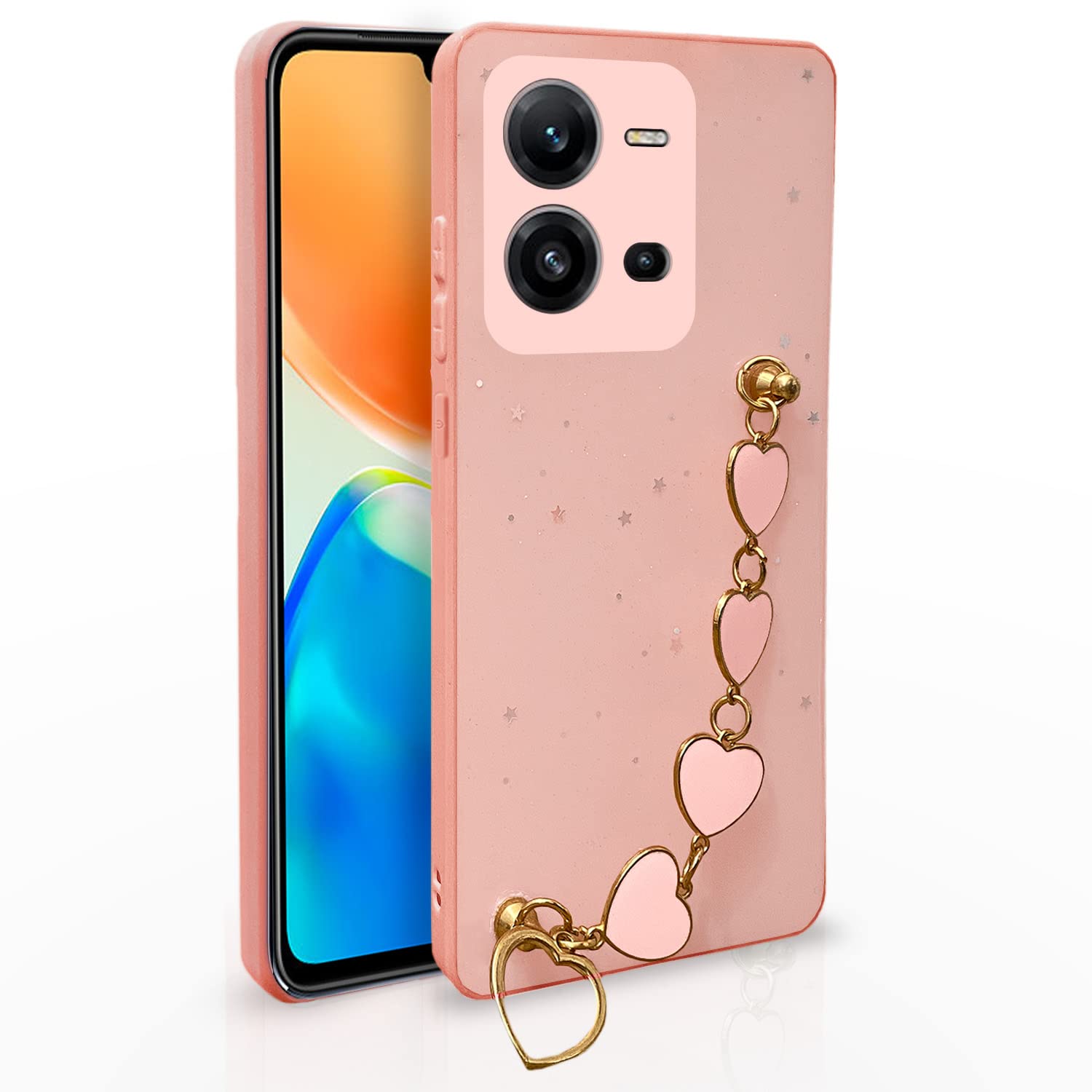 Pink mobile cover for Vivo V25 5G – Pikkme