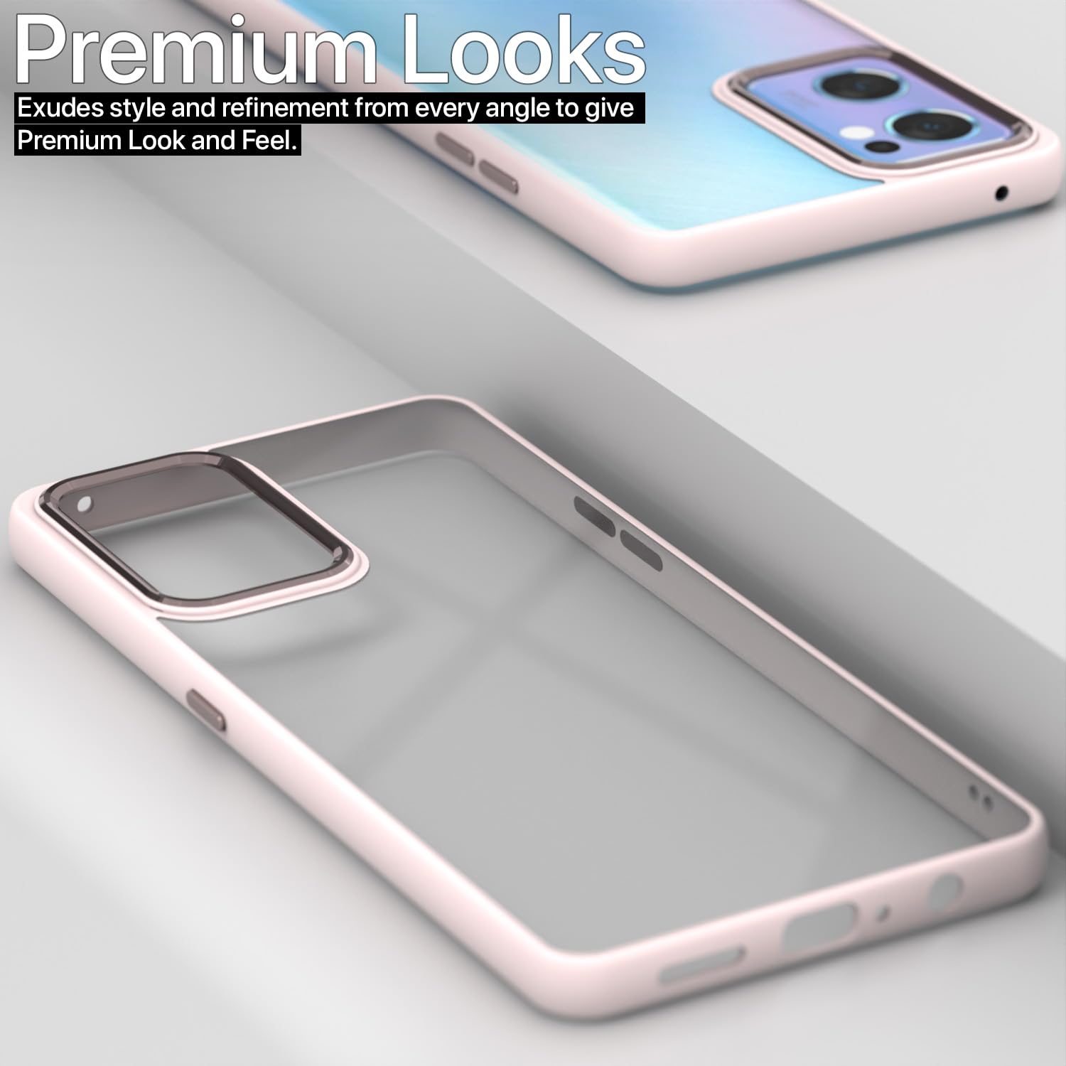 Pikkme Oppo Reno 7 Camring Back Cover (Face)