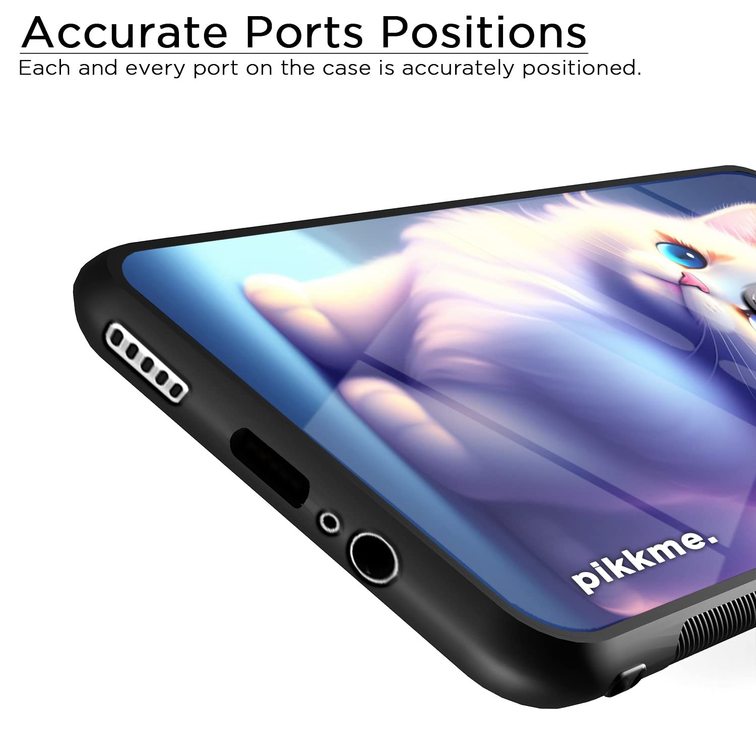 Oppo F11 Cat mobile cover by Pikkme – photo 6