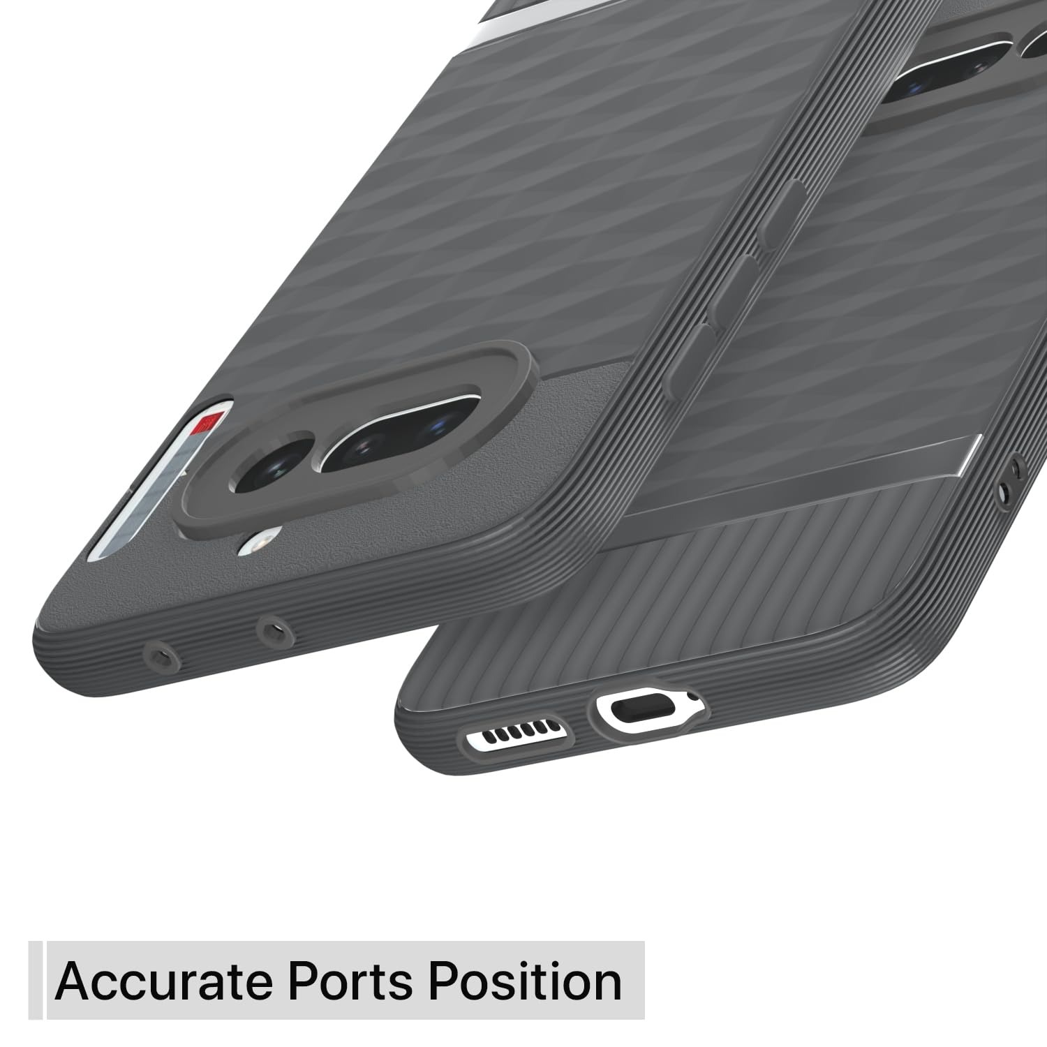 Pikkme Nothing Phone 4a 5G Silicone grey mobile cover – photo 4