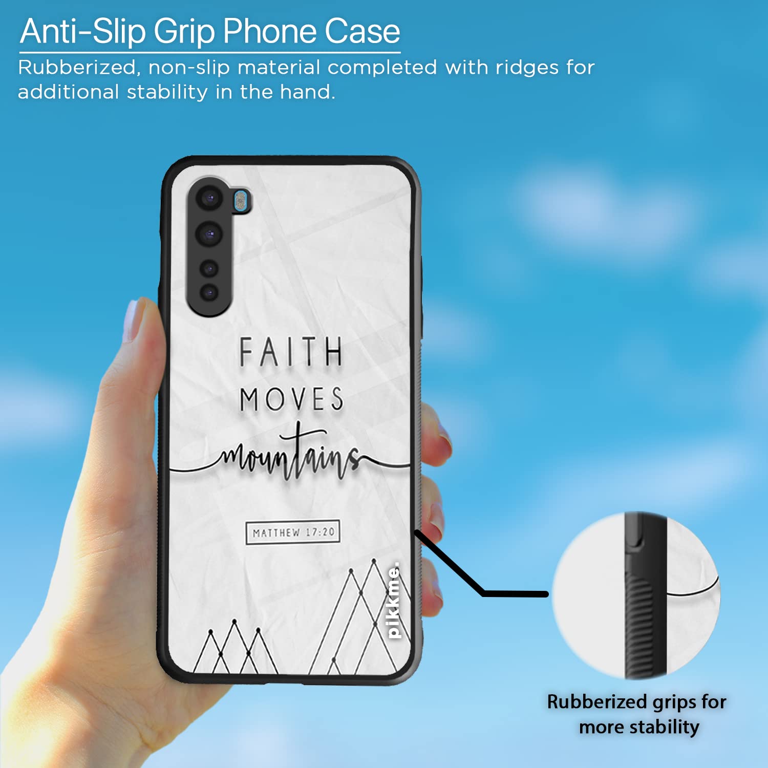 Pikkme Hybrid phone cover for OnePlus Nord – photo 5