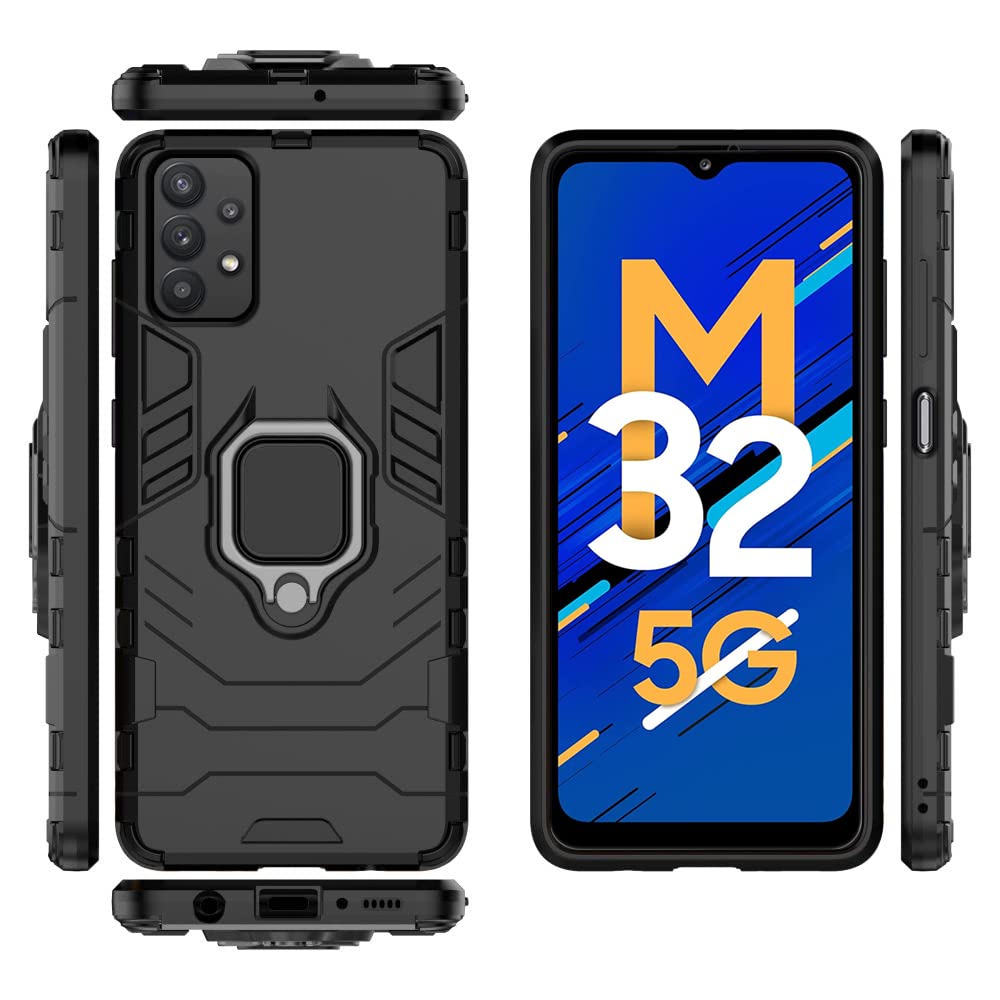 Samsung M32 5G D5 Tough Armor mobile cover in black by Pikkme – photo 3