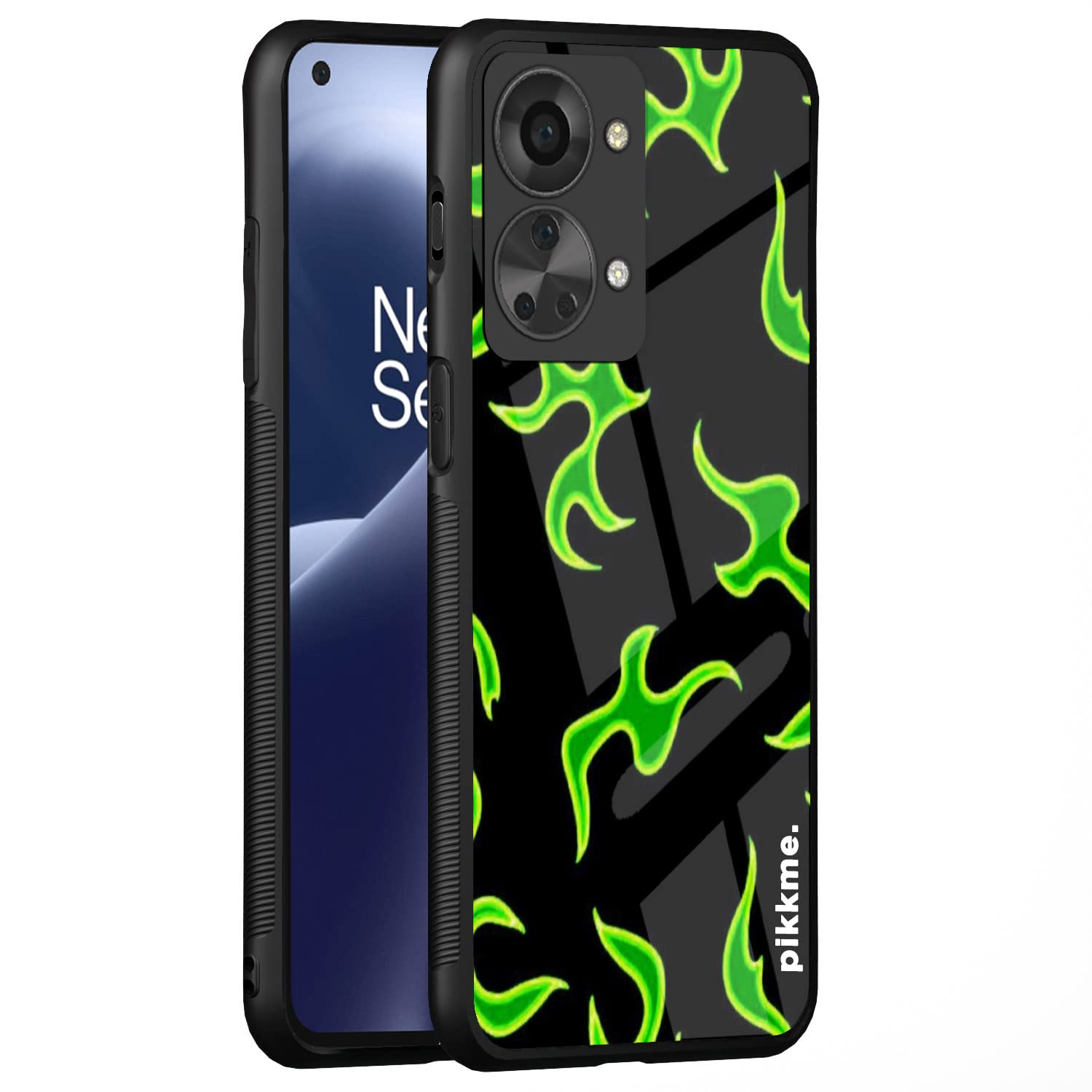 Pikkme Hybrid mobile back cover for OnePlus