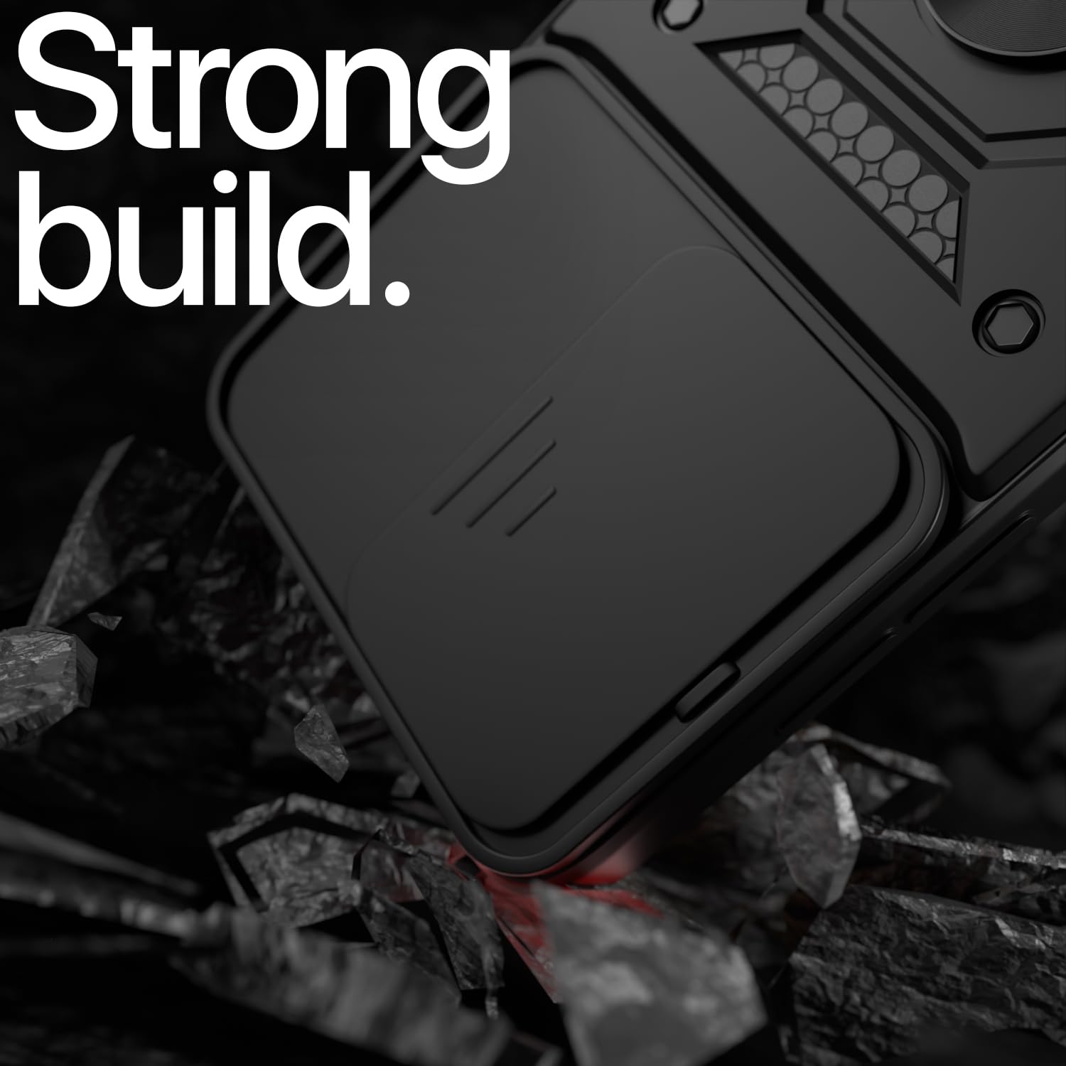 Black D10 Camera Shield mobile back cover for Realme P4x 5G/360 – Pikkme – photo 6