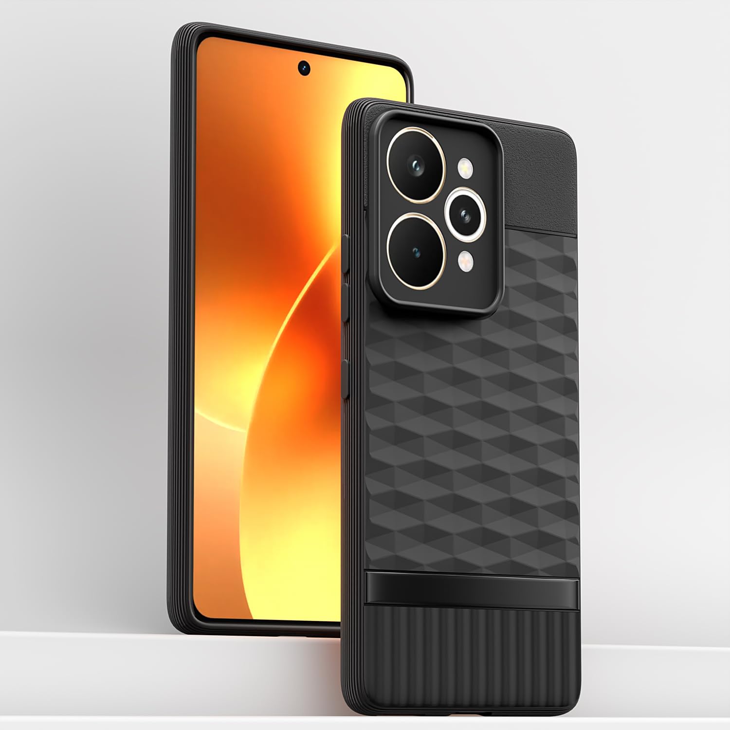 Realme 15 5G Silicone phone cover in black by Pikkme – photo 2