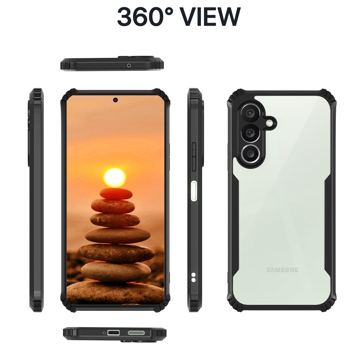 Samsung M36 5G Ultra phone cover in black by Pikkme – photo 3