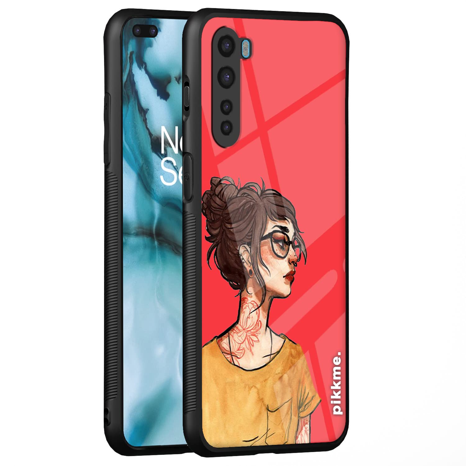 Pikkme OnePlus Nord mobile back cover