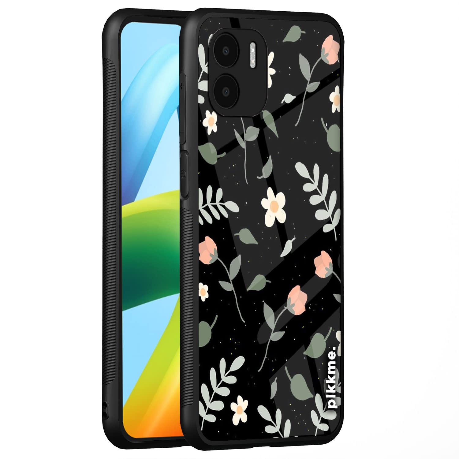 Pikkme Flower back cover for Redmi A1/A2