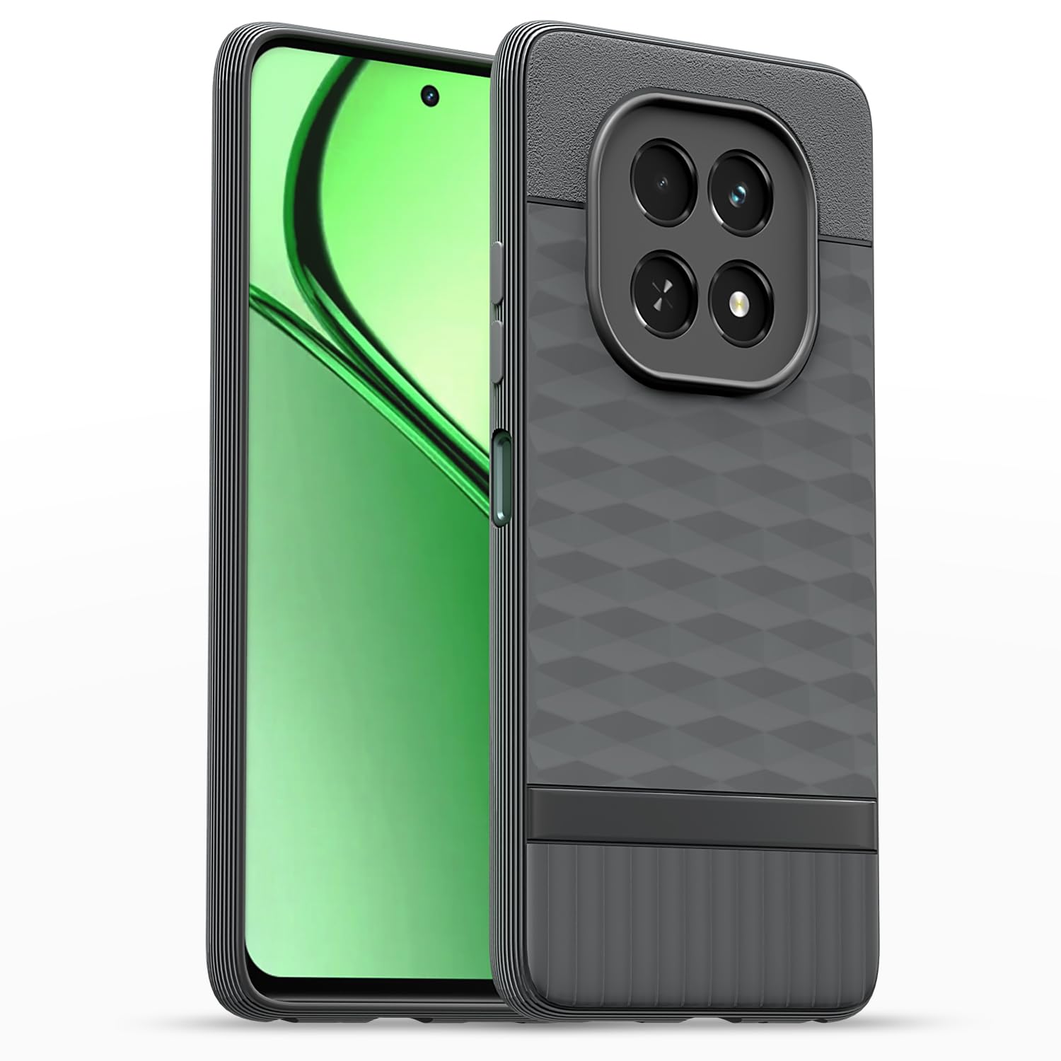 Realme C63 5G Gencase Back Cover - Grey